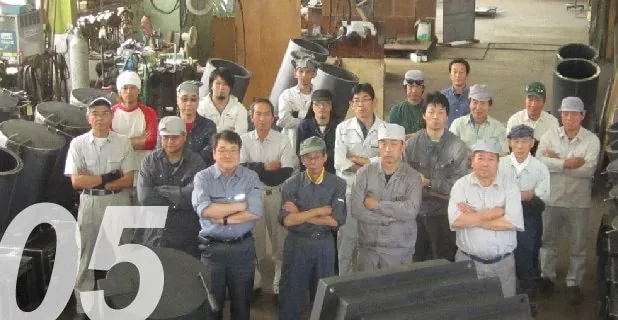 石村工業の職人たち