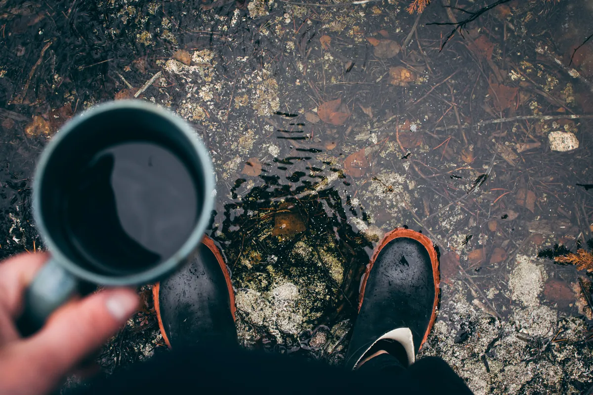 朝のコーヒー