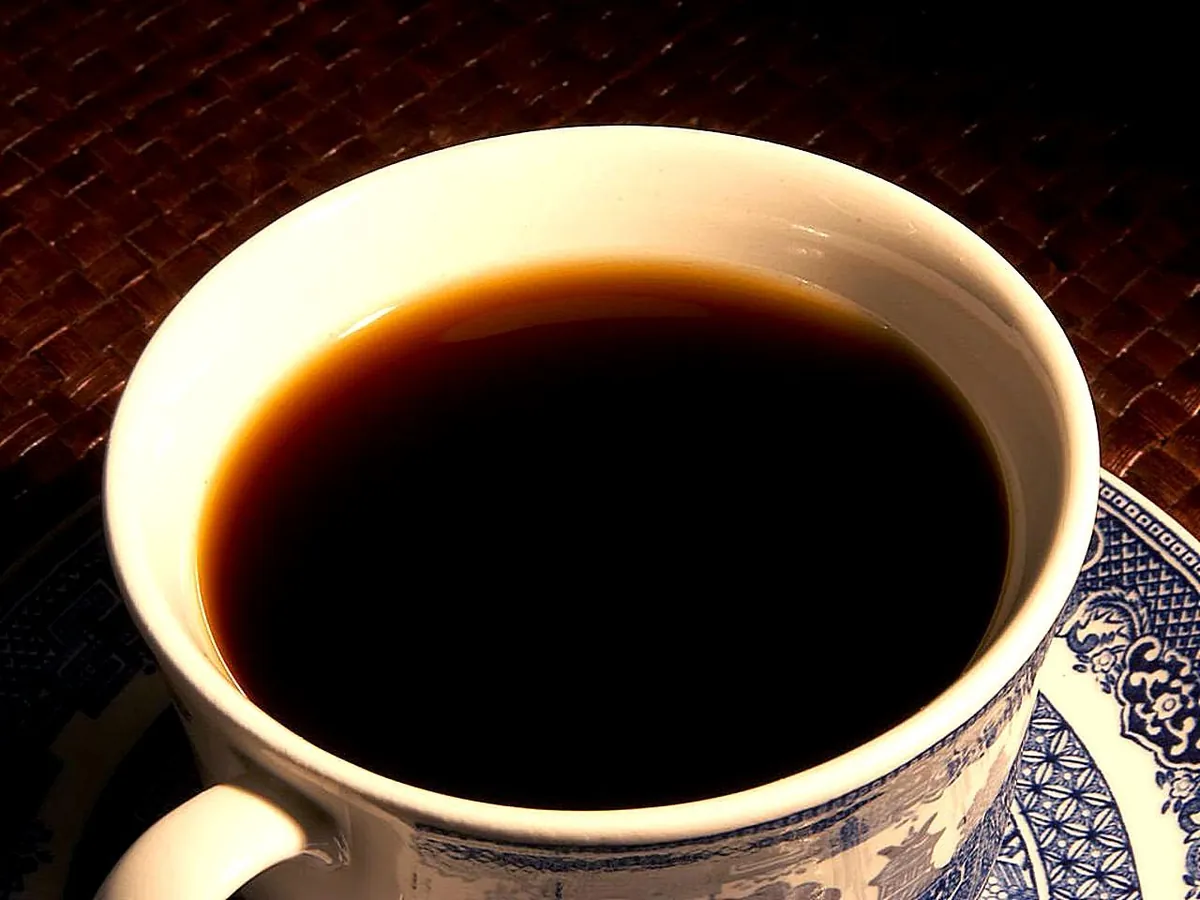 朝のコーヒー