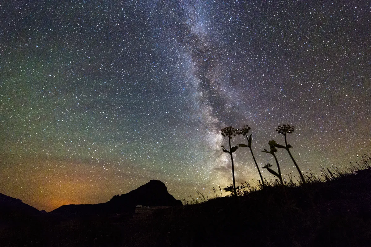 満天の星空