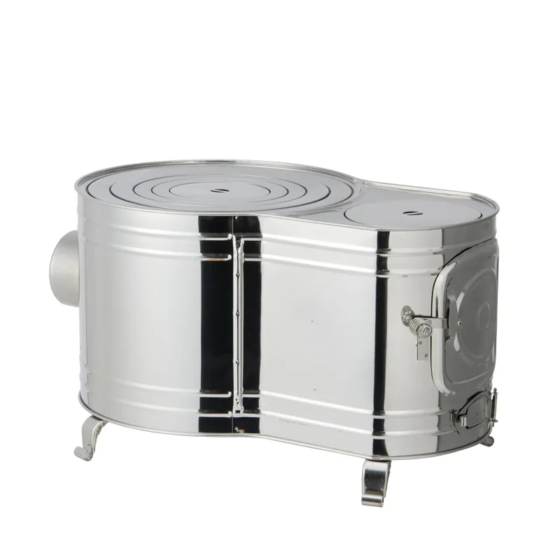 ステンレス 時計１型薪ストーブ AS-60