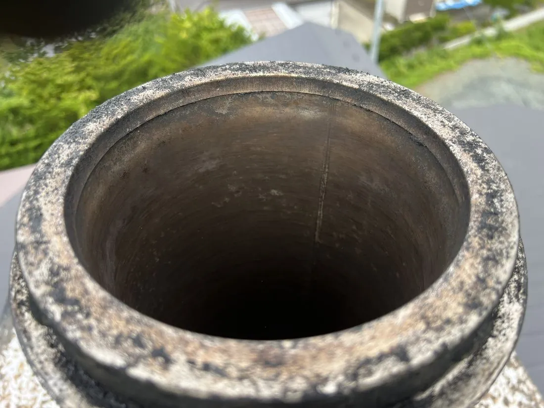 青森県八戸市での煙突掃除(夢ハウス オーロラ)
