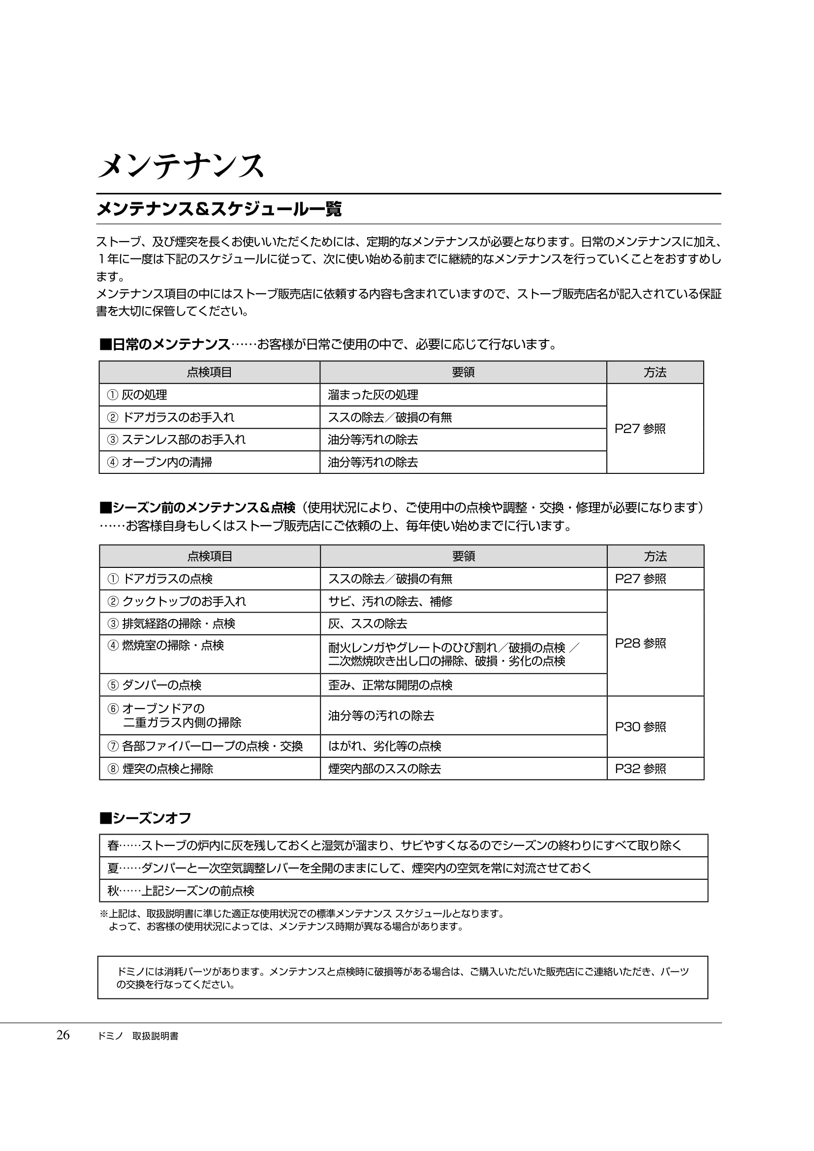  DEMANINCOR D0104（2017年版） 取扱説明書 26ページ目