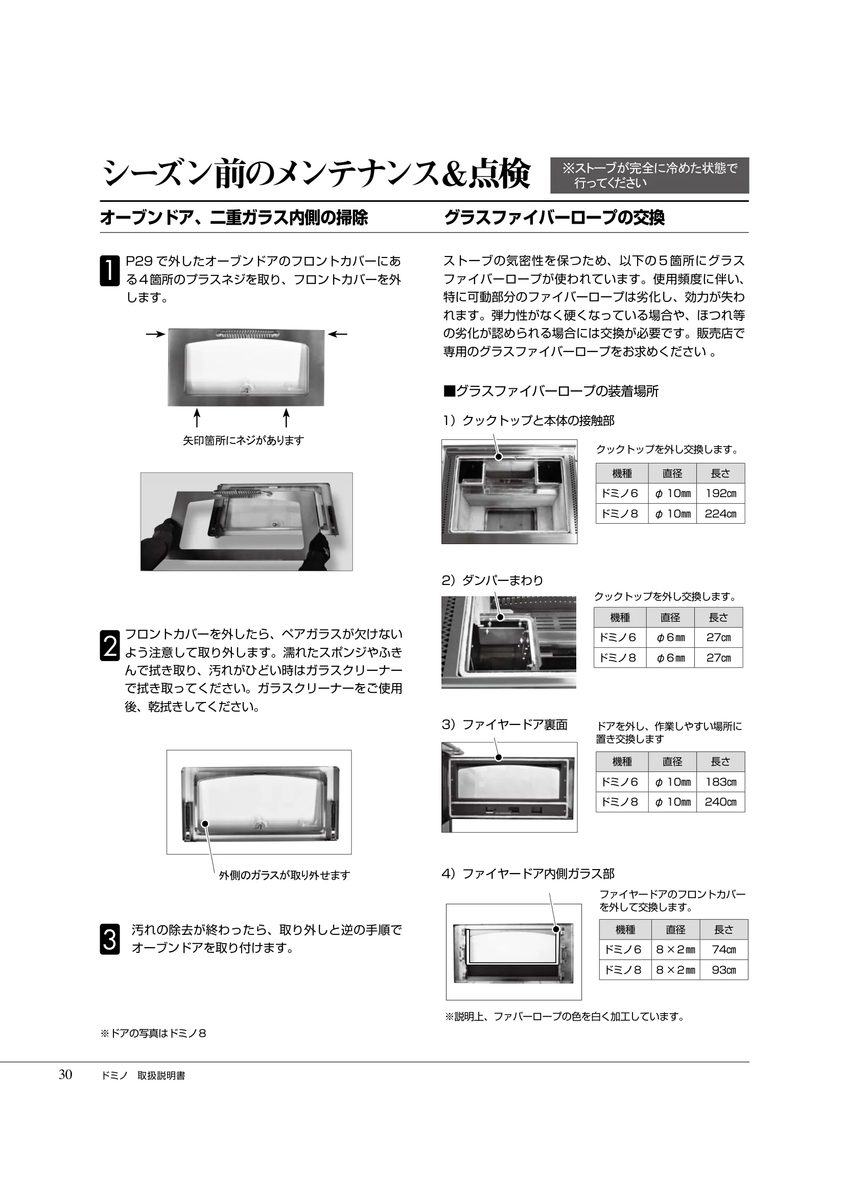  DEMANINCOR D0104（2017年版） 取扱説明書 30ページ目