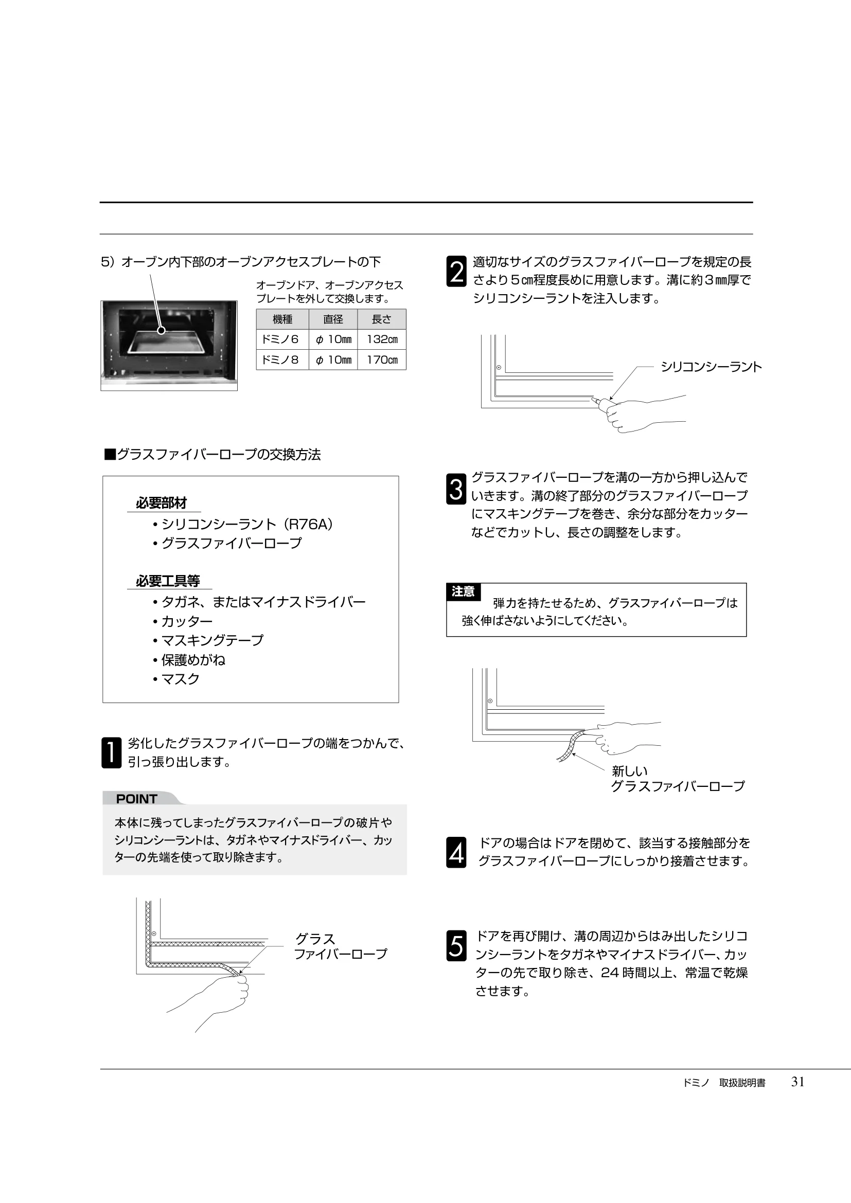  DEMANINCOR D0104（2017年版） 取扱説明書 31ページ目