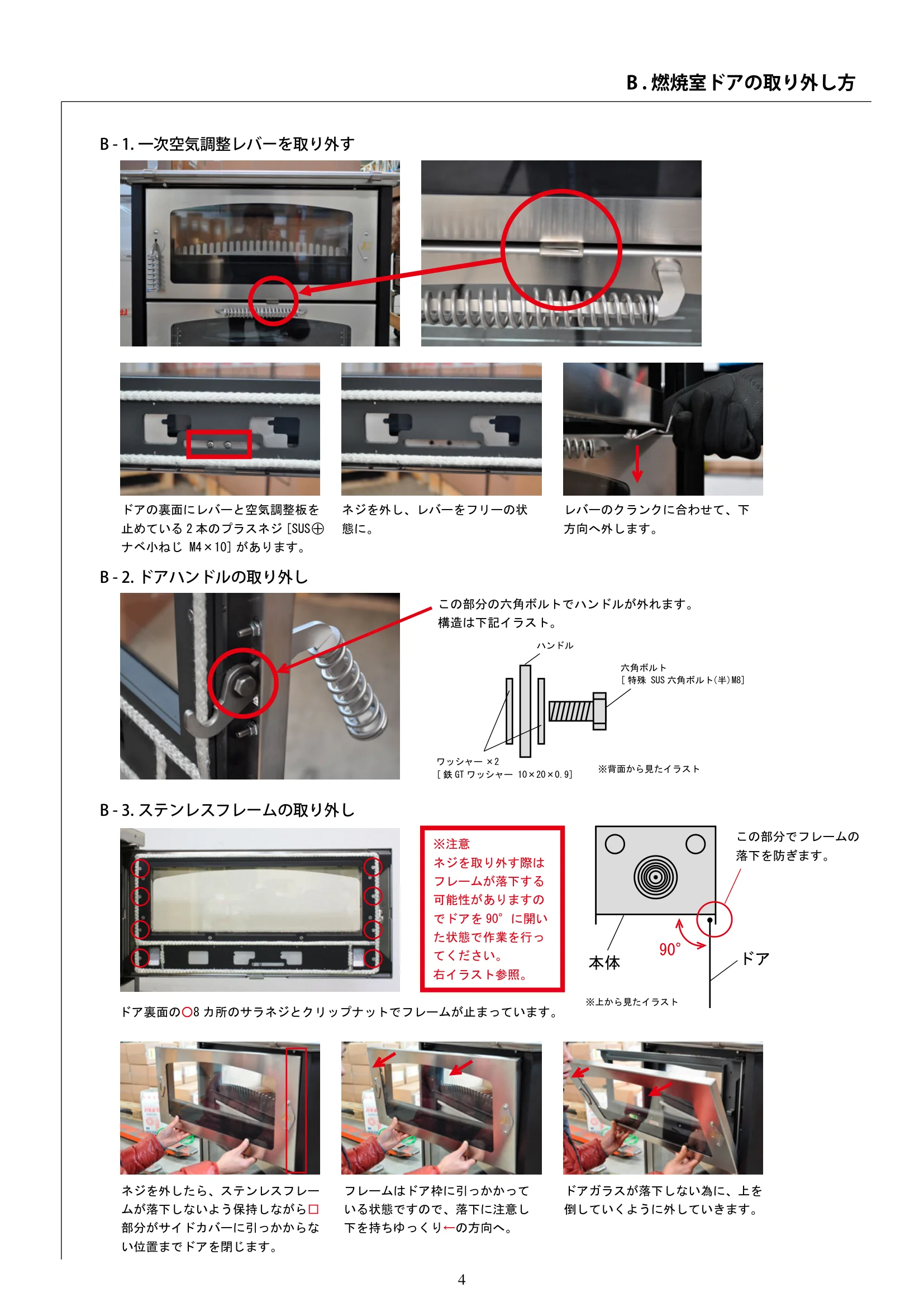  DEMANINCOR D0105 104 SERVICE（2019年版） 取扱説明書 4ページ目