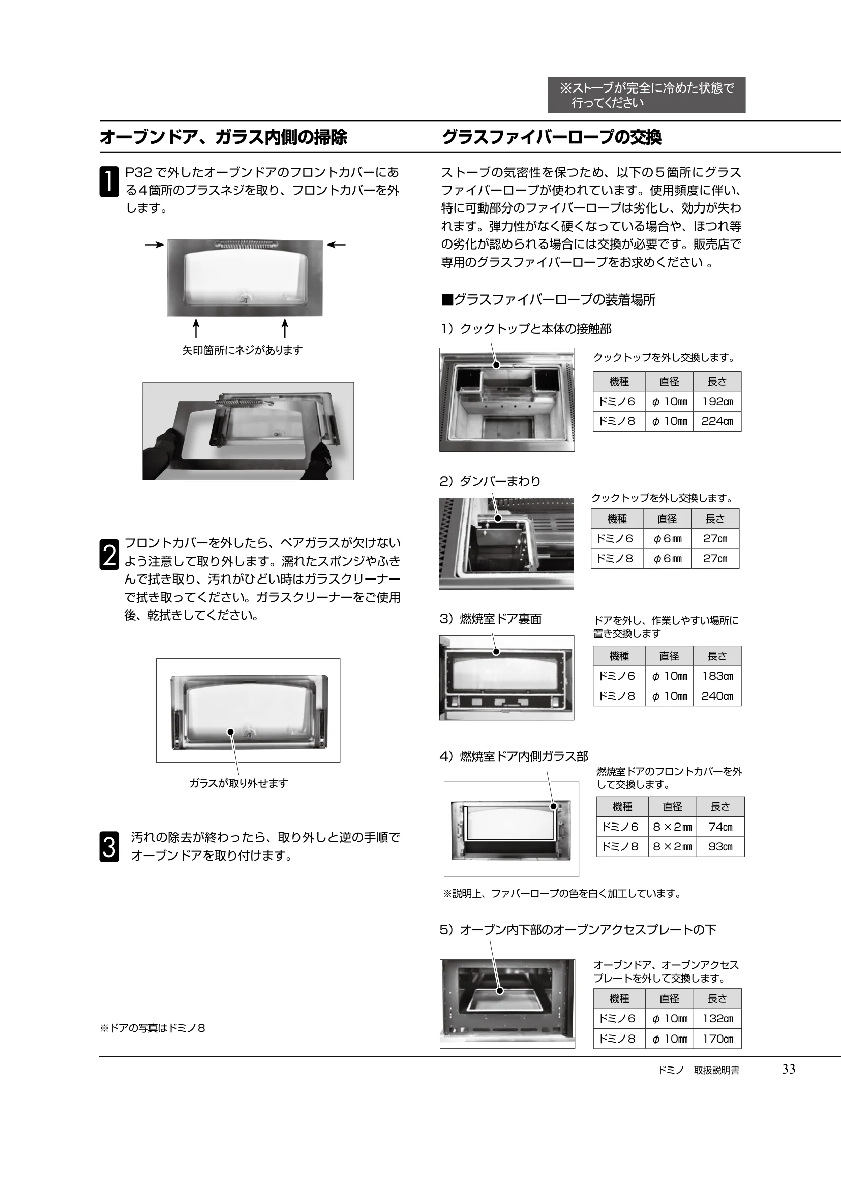  DEMANINCOR D0105（2019年版） 取扱説明書 33ページ目