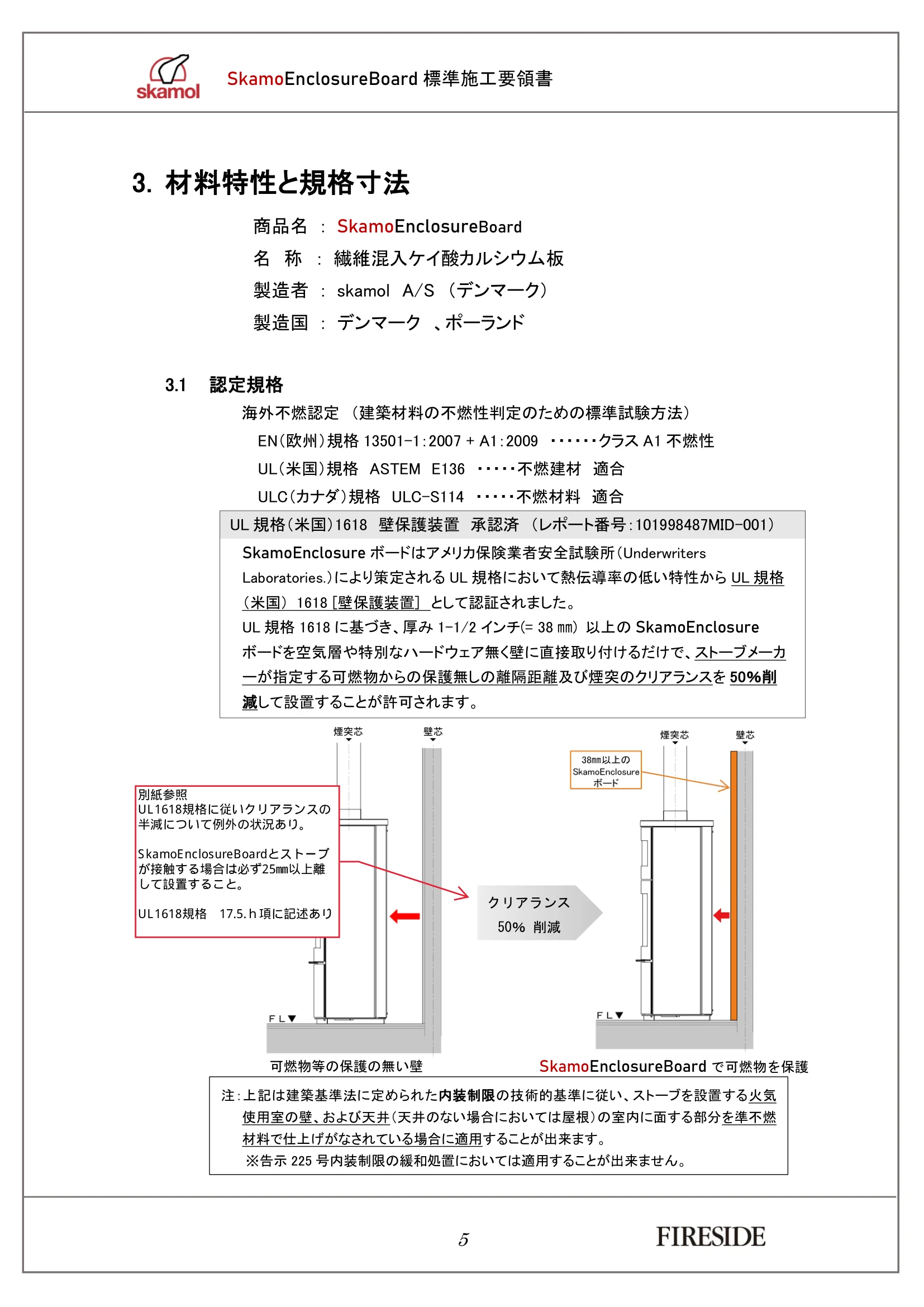  SKAMOL SKAMOENCLOSUREBOARD SEKOU（2026年版） 技術資料 6ページ目