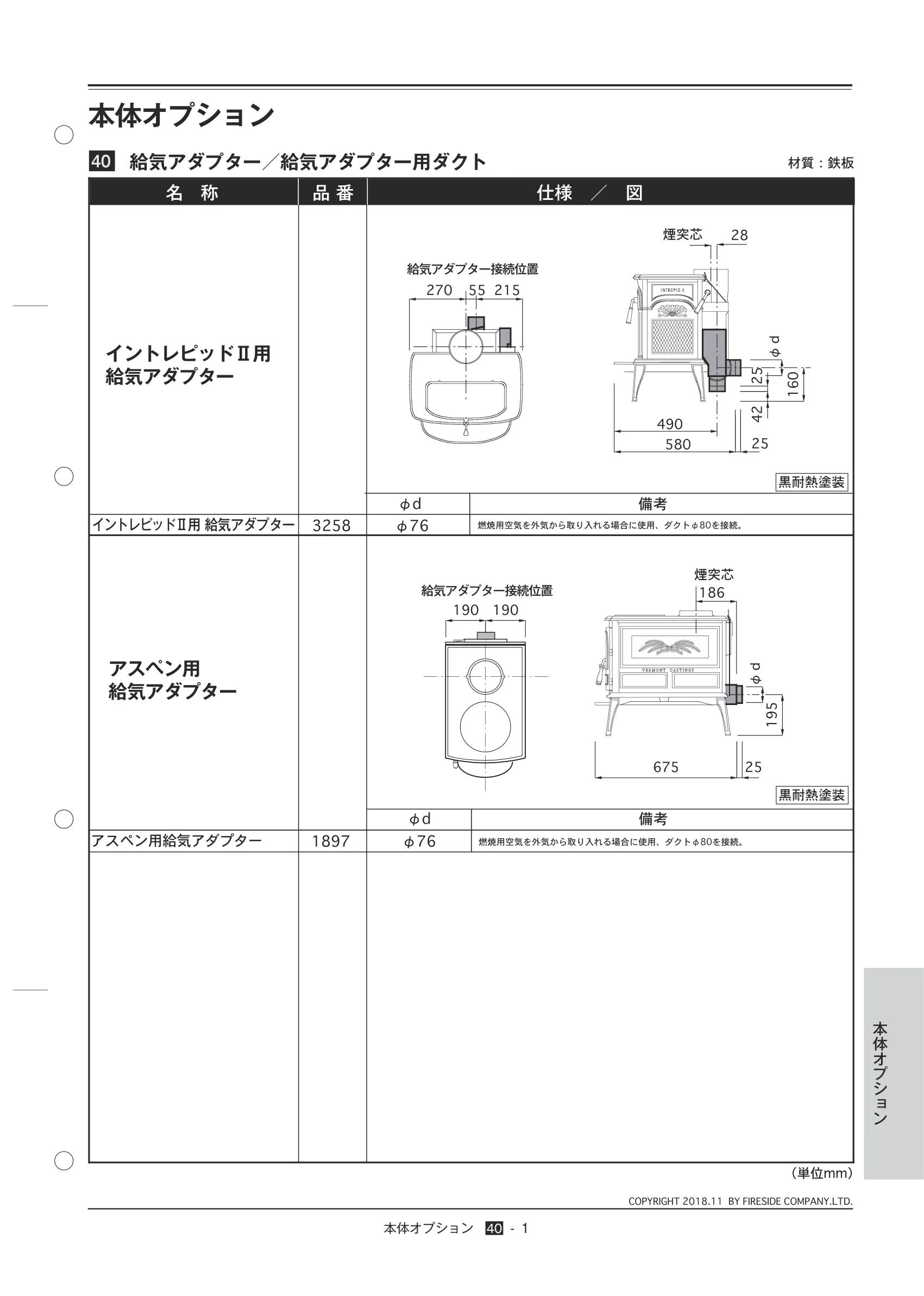  TECHBOOK 40 OP（2026年版） 技術資料 3ページ目