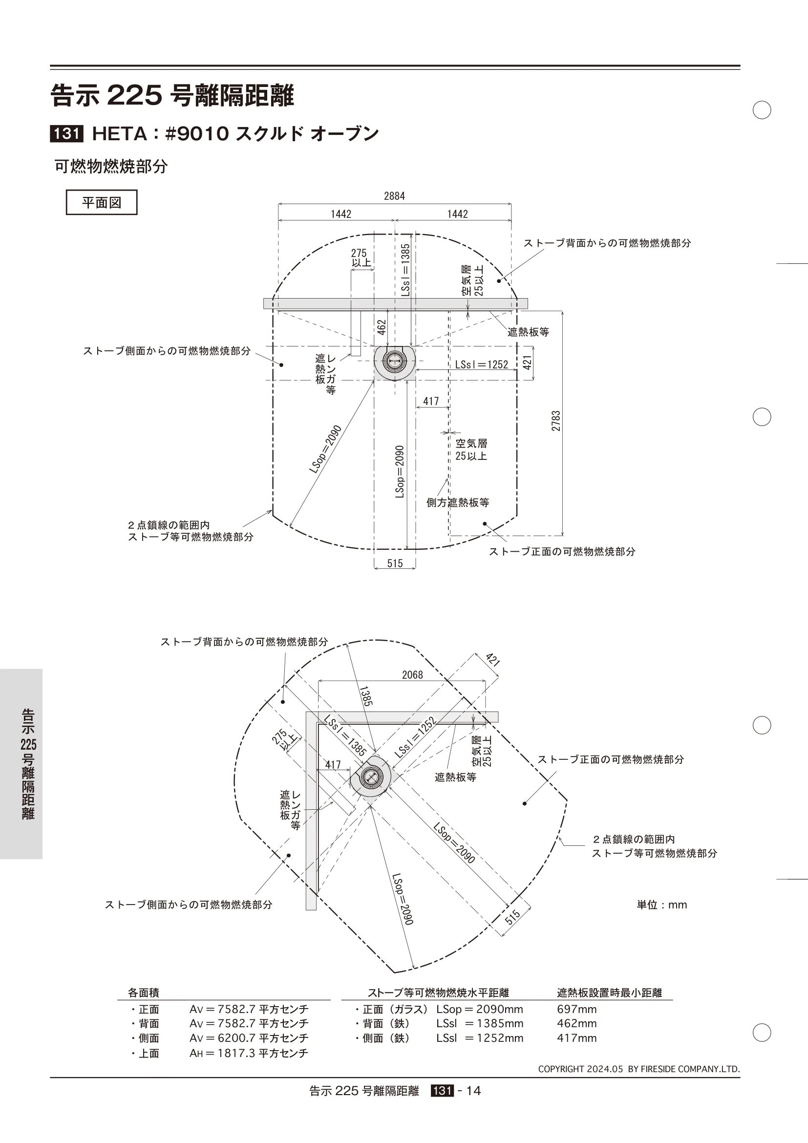  TECHBOOK KOKUJI225 HETA（2024年版） 技術資料 14ページ目