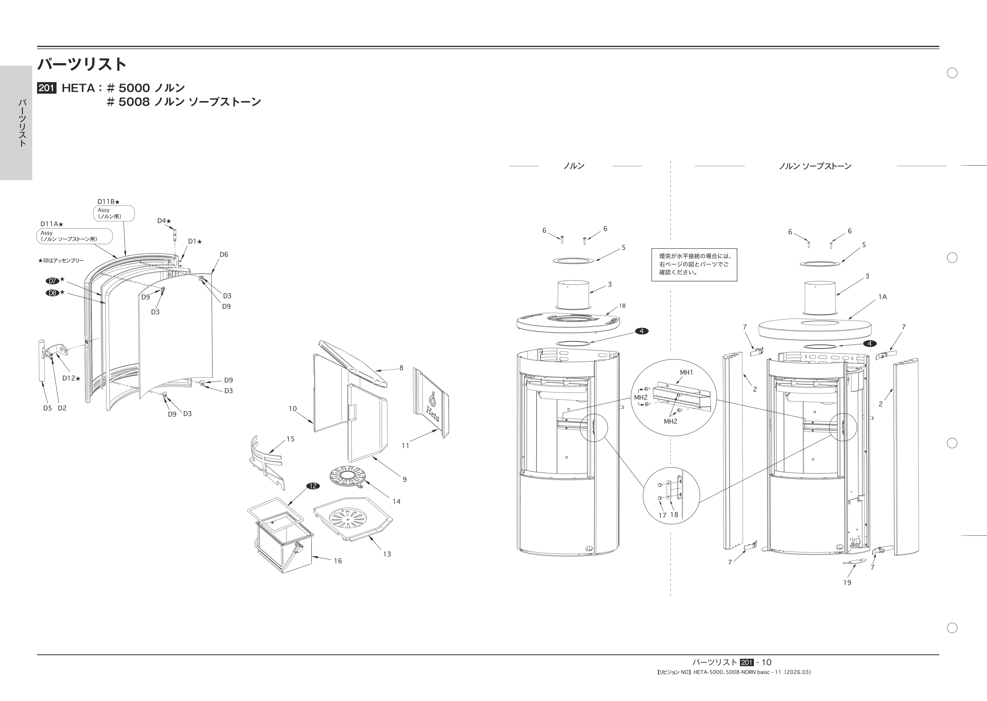  TECHBOOK PARTS HETA（2026年版） 技術資料 10ページ目