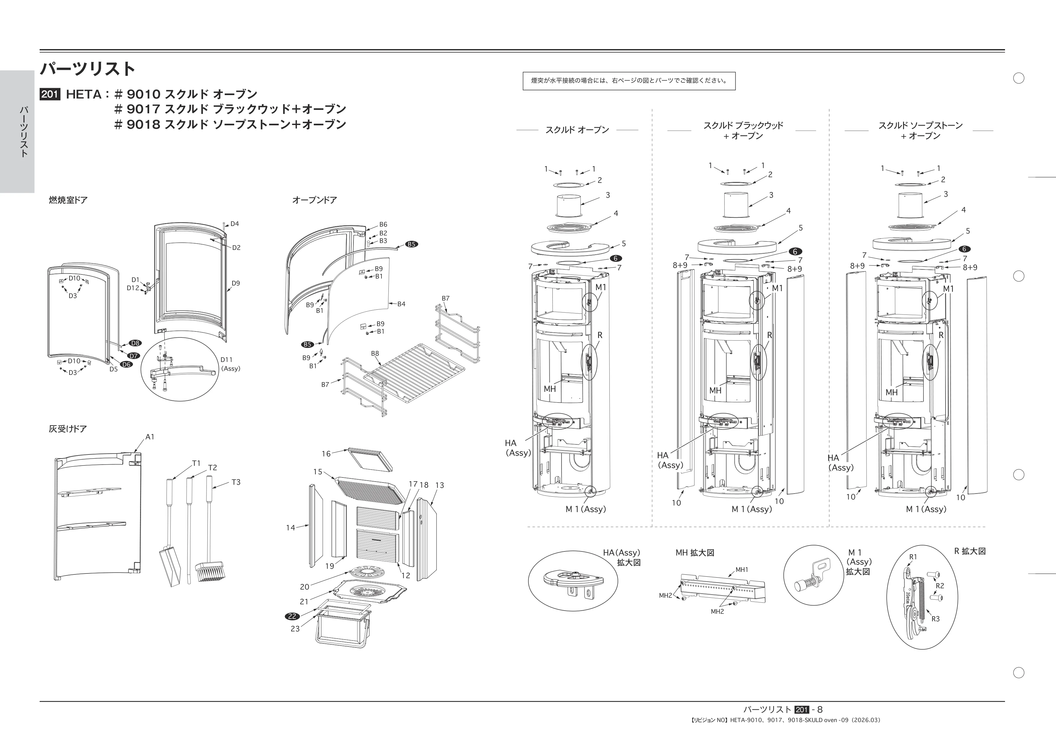  TECHBOOK PARTS HETA（2026年版） 技術資料 8ページ目