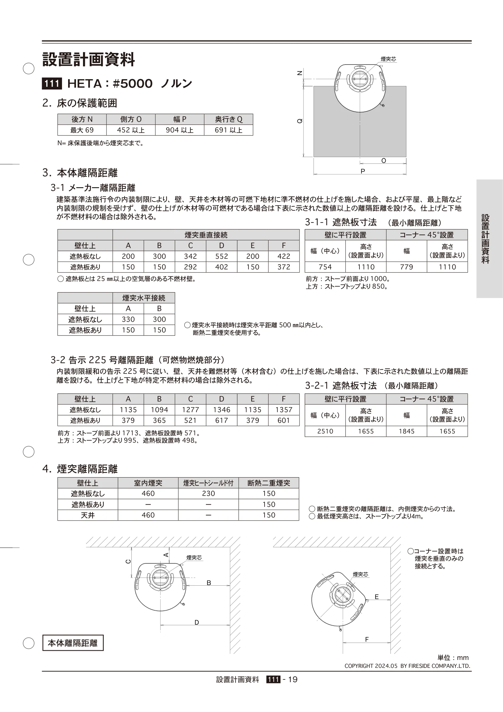  TECHBOOK SECCHI HETA（2024年版） 技術資料 19ページ目