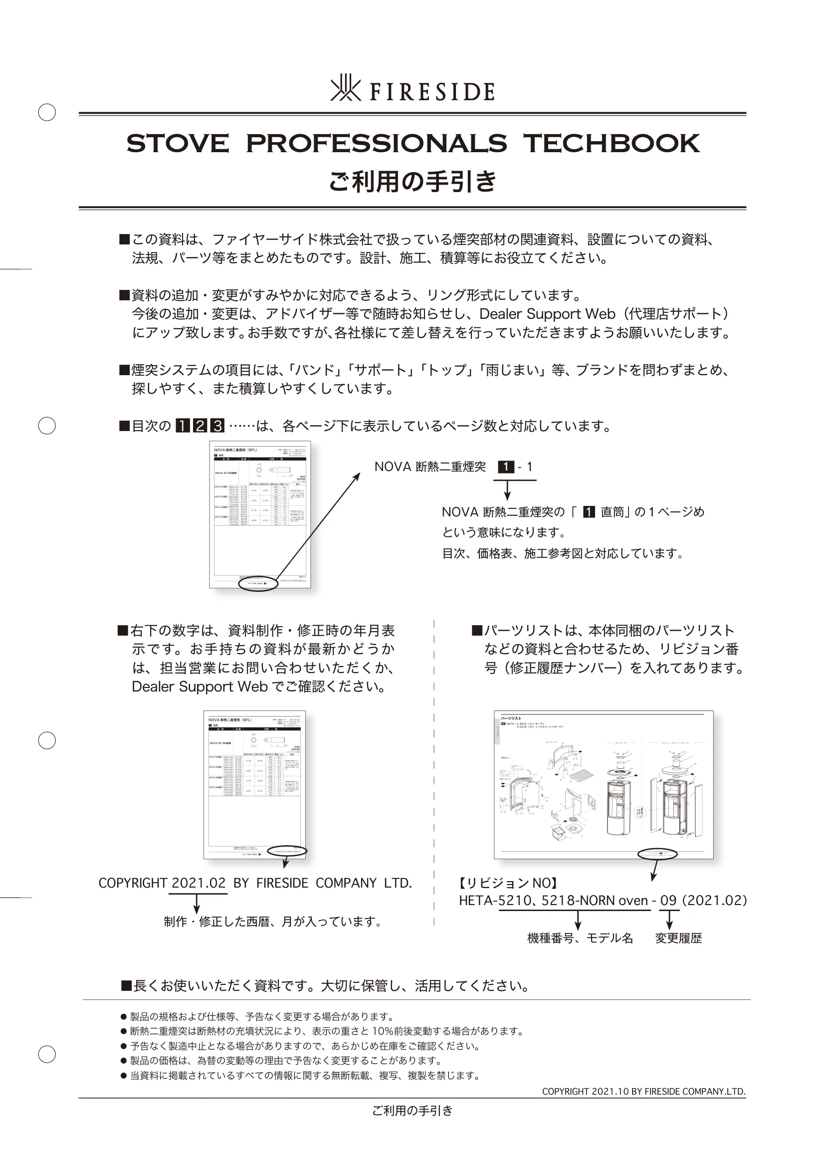  TECHBOOK USERGUIDE（2021年版） 技術資料 1ページ目