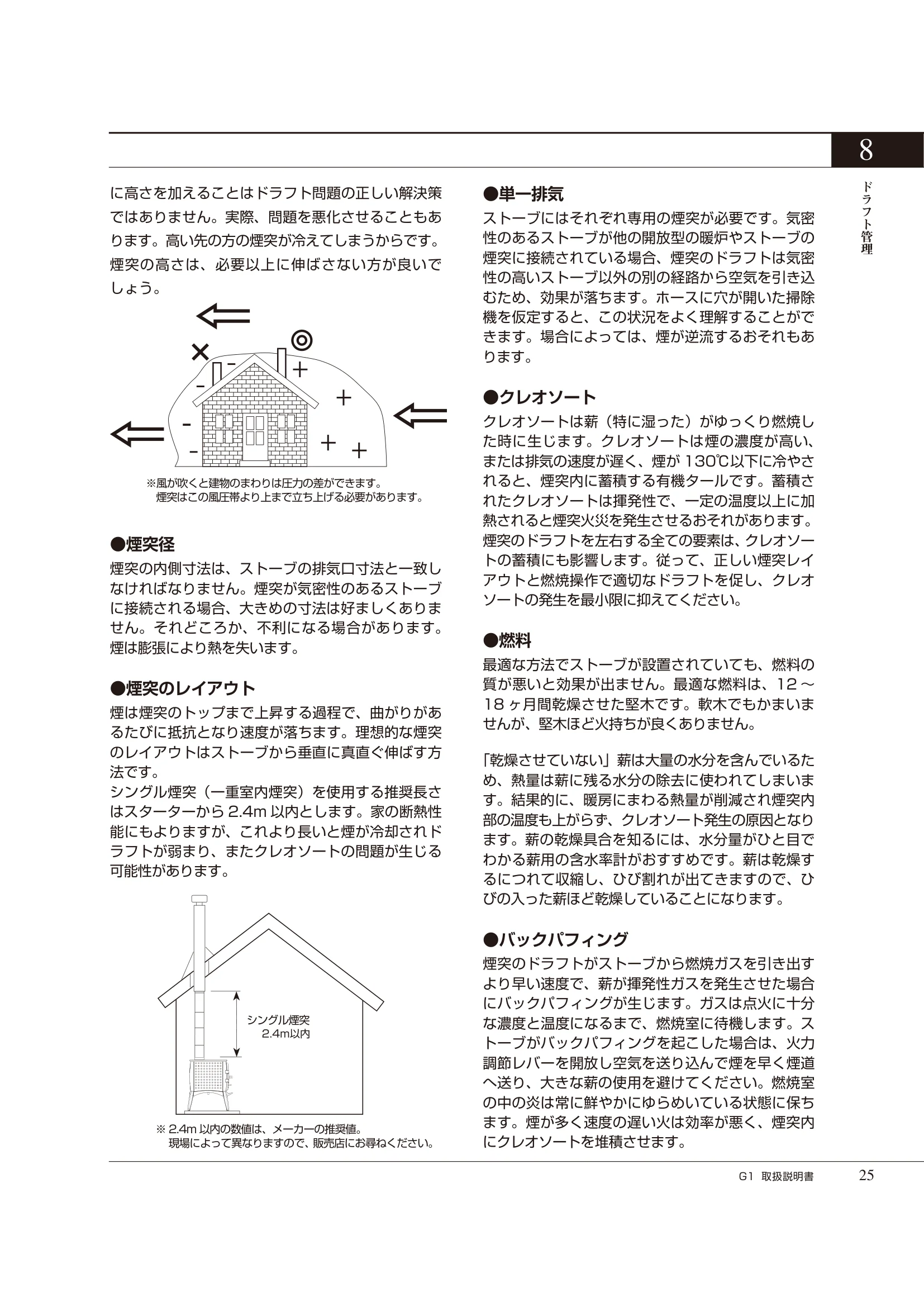  ASTROFLAM G1（2024年版） 取扱説明書 25ページ目