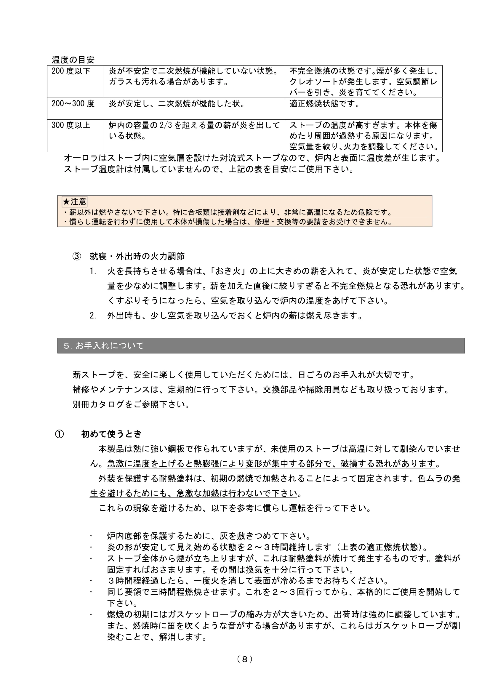 オーロラ AQUA AR A 資料 9ページ目