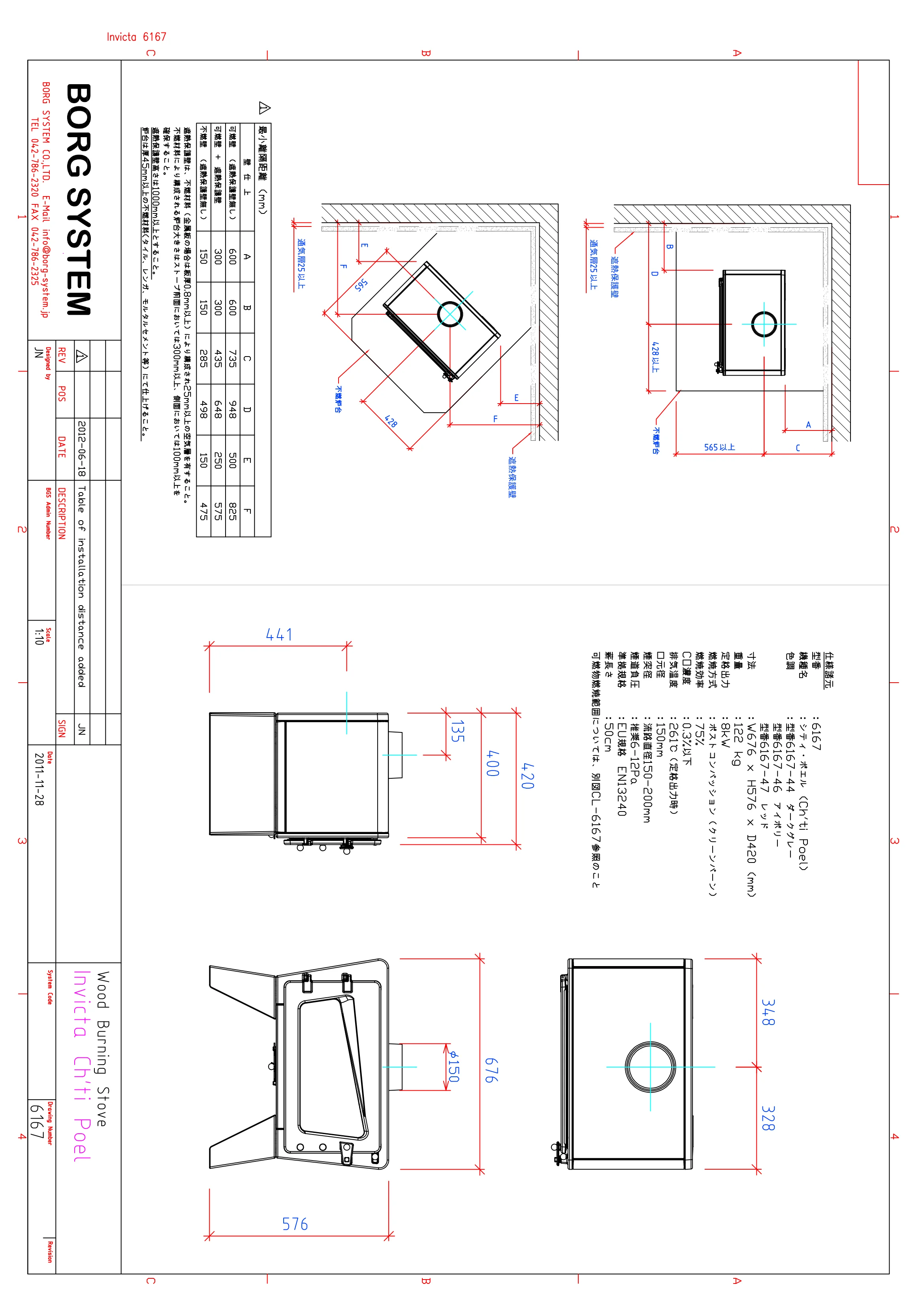 ボルグ 6167 CH'TI POEL REV 2012 06 18 資料