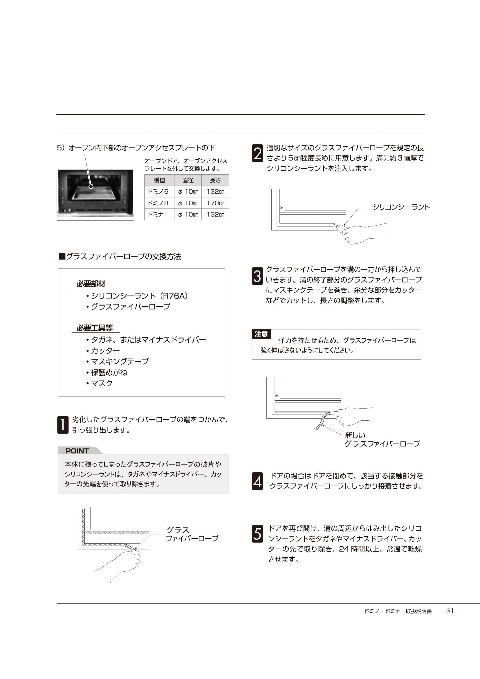  DEMANINCOR D0102（2015年版） 取扱説明書 31ページ目