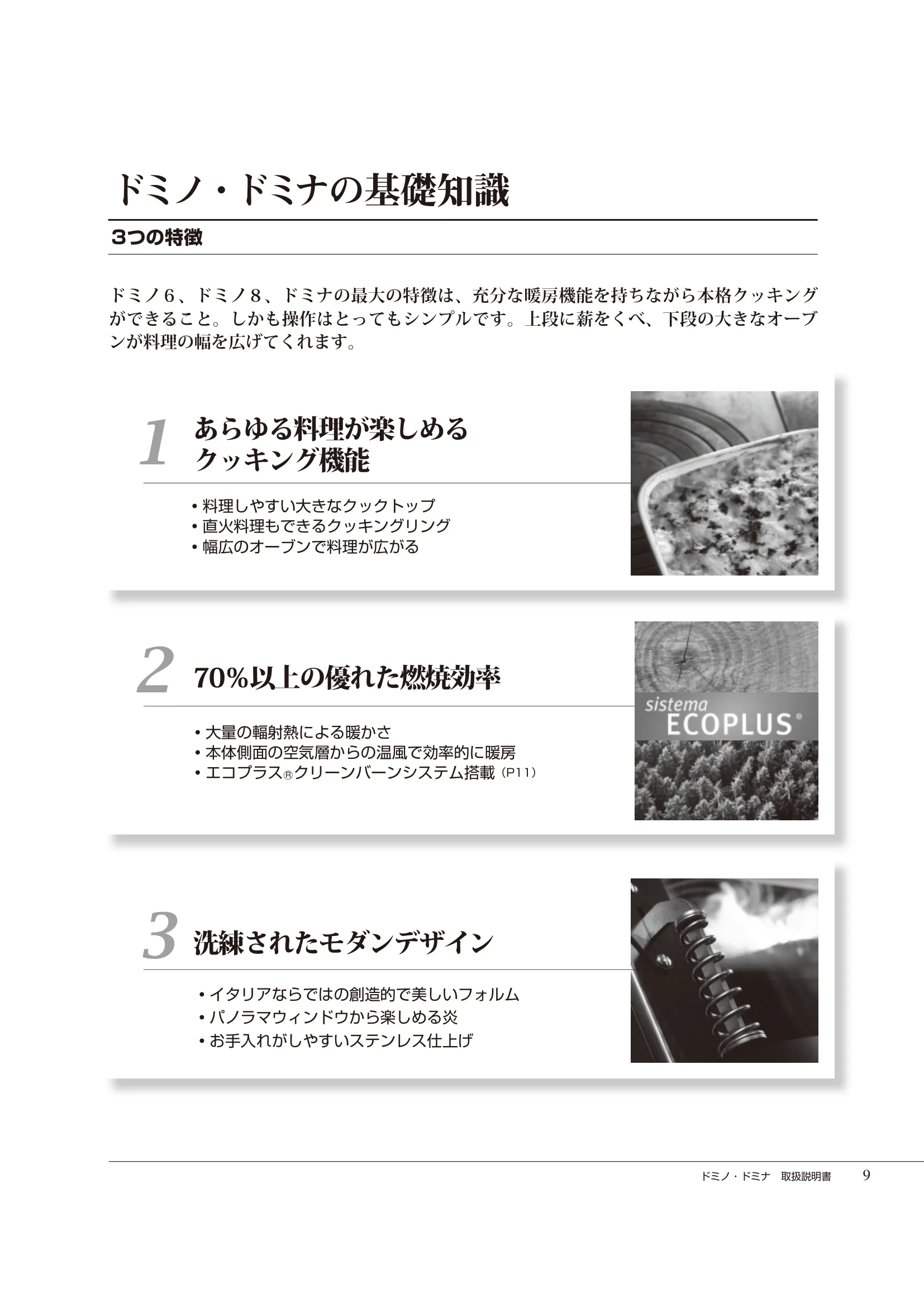  DEMANINCOR D0102（2015年版） 取扱説明書 9ページ目