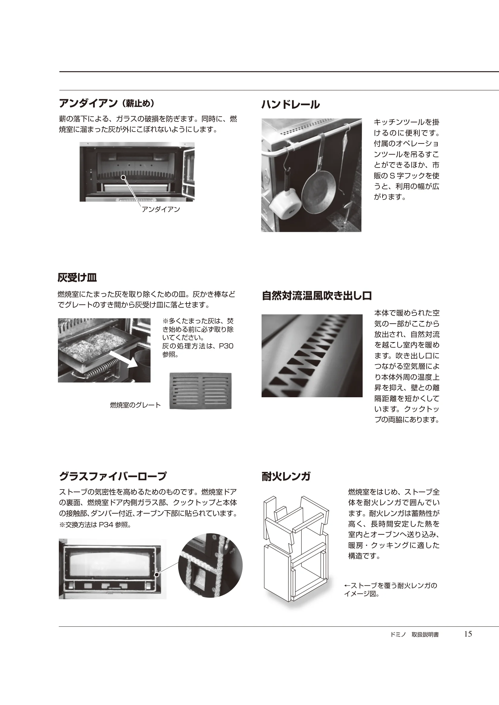  DEMANINCOR DOMINO（2023年版） 取扱説明書 15ページ目