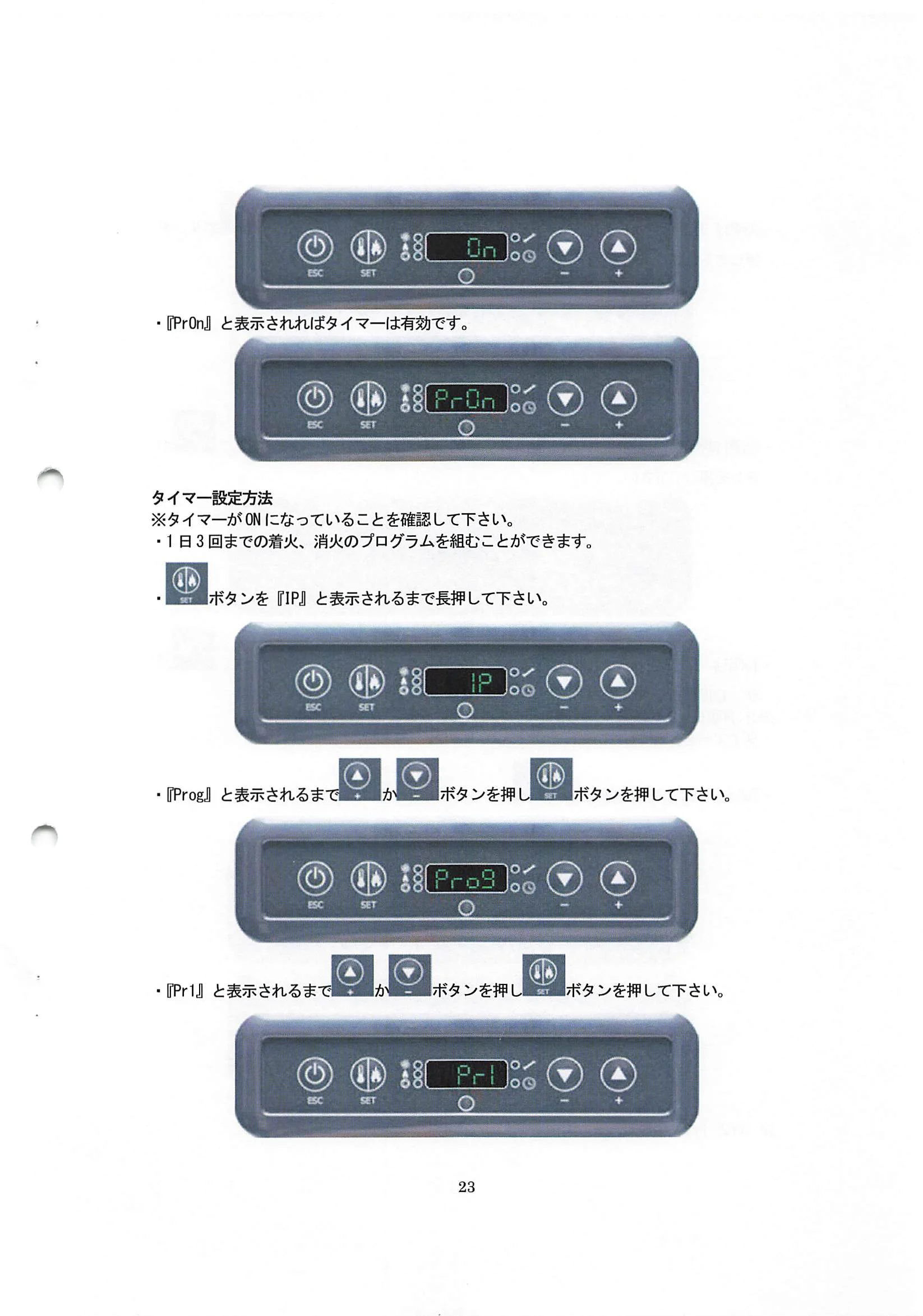 エディルカミン KIKKA KIKKAPLUS 取扱説明書 23ページ目