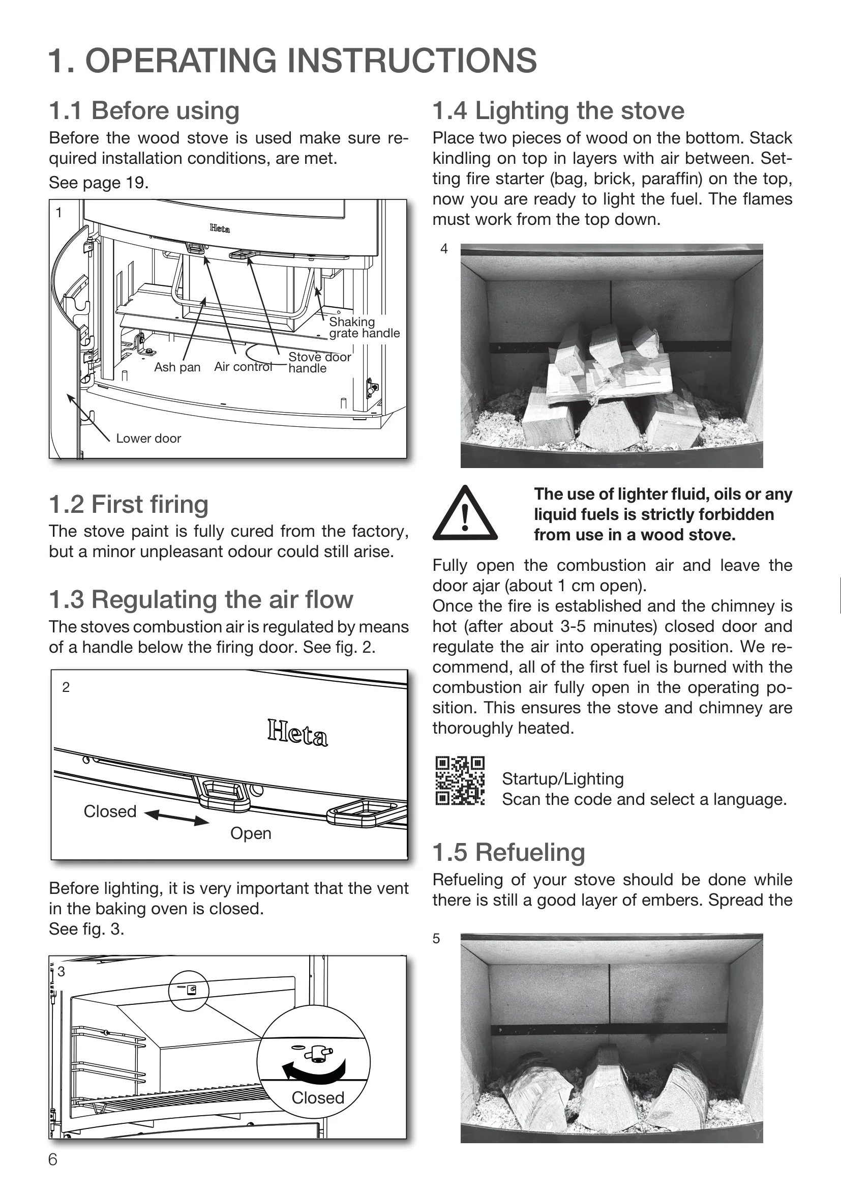 ファイヤーサイド HETA SCAN LINE1000 INSTRUCTIONS 資料 6ページ目