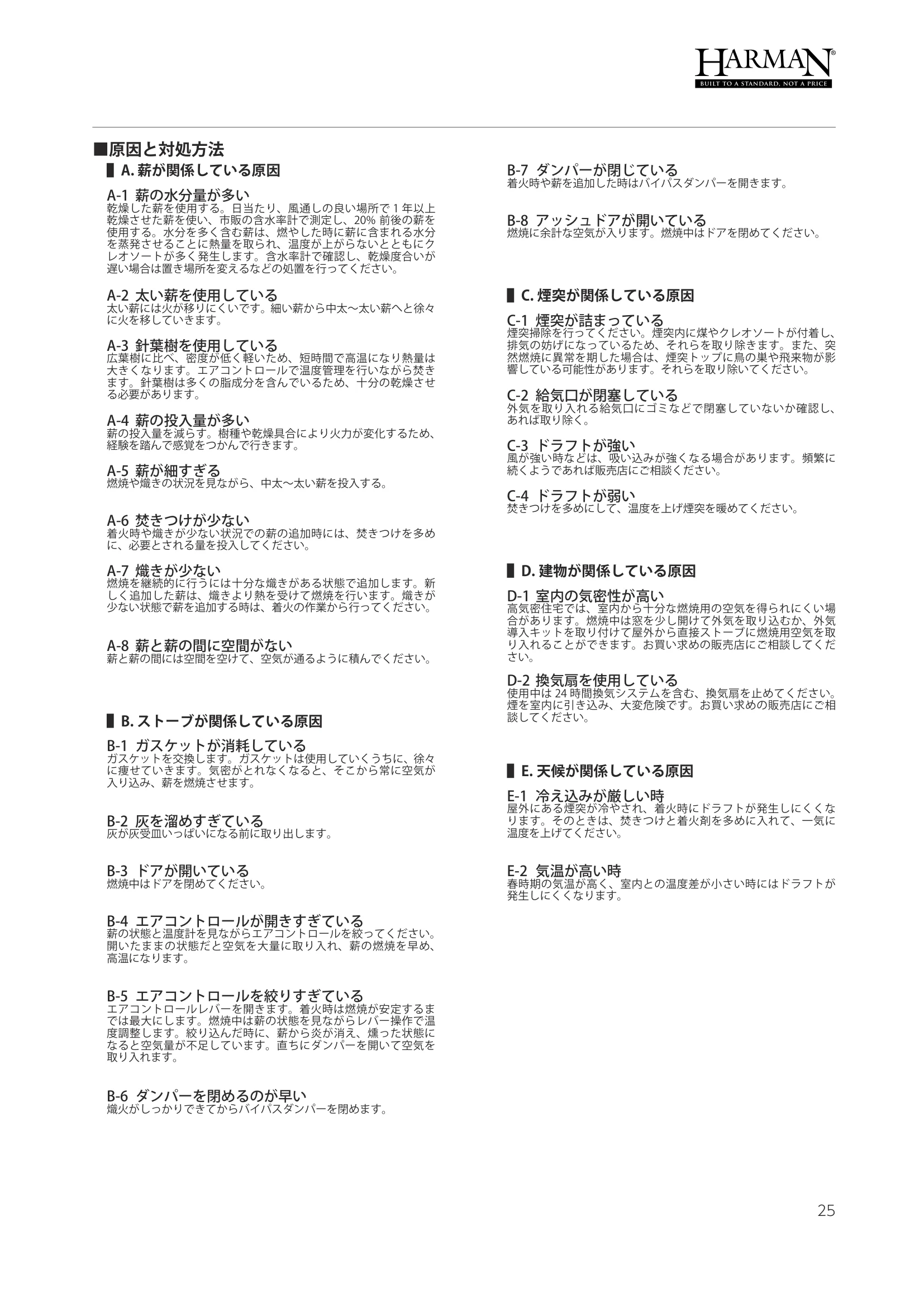 ハーマン OAKLEAF（2016年版） 取扱説明書 25ページ目