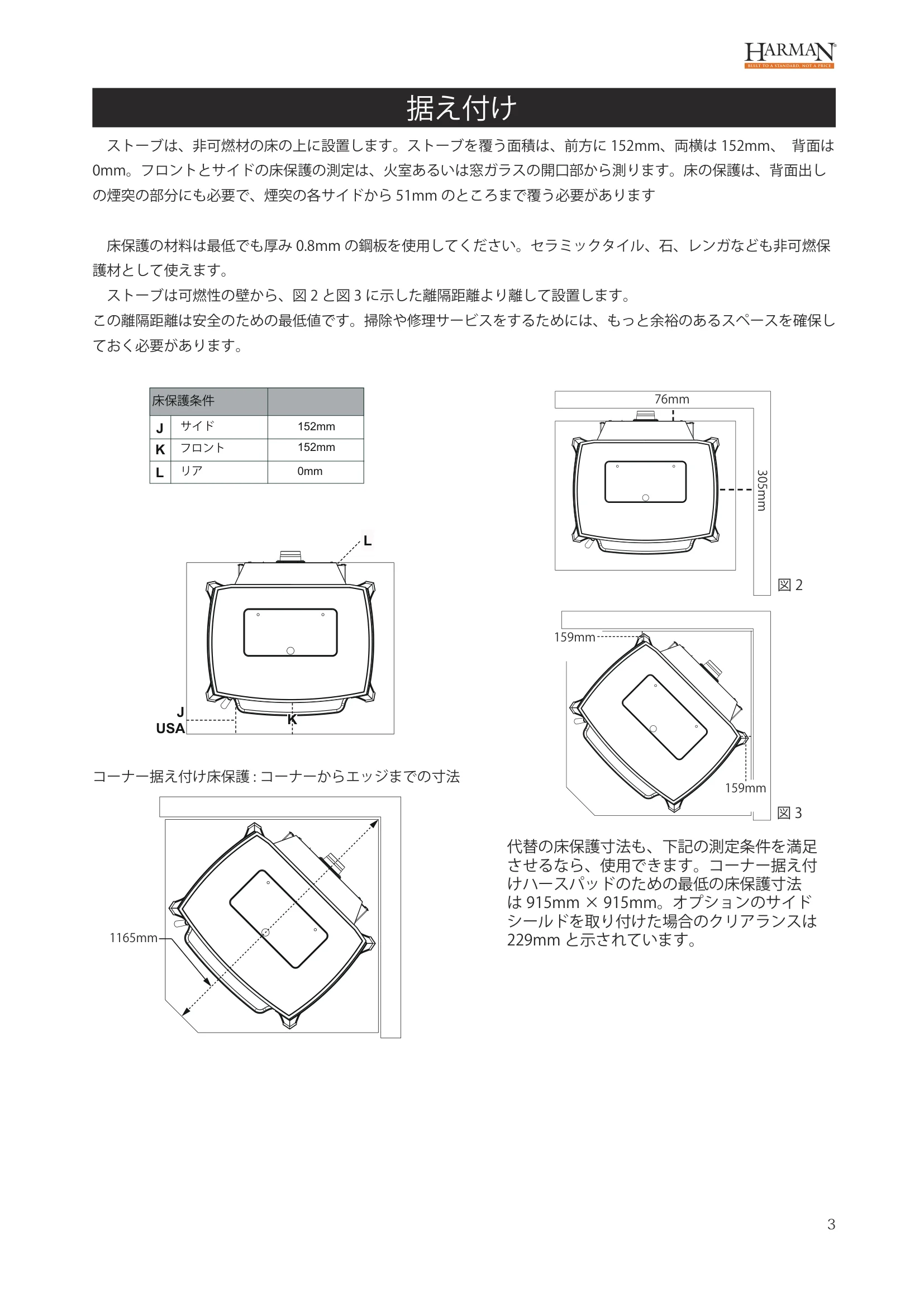 ハーマン XXV INSTALL（2024年版） 設置ガイド 3ページ目