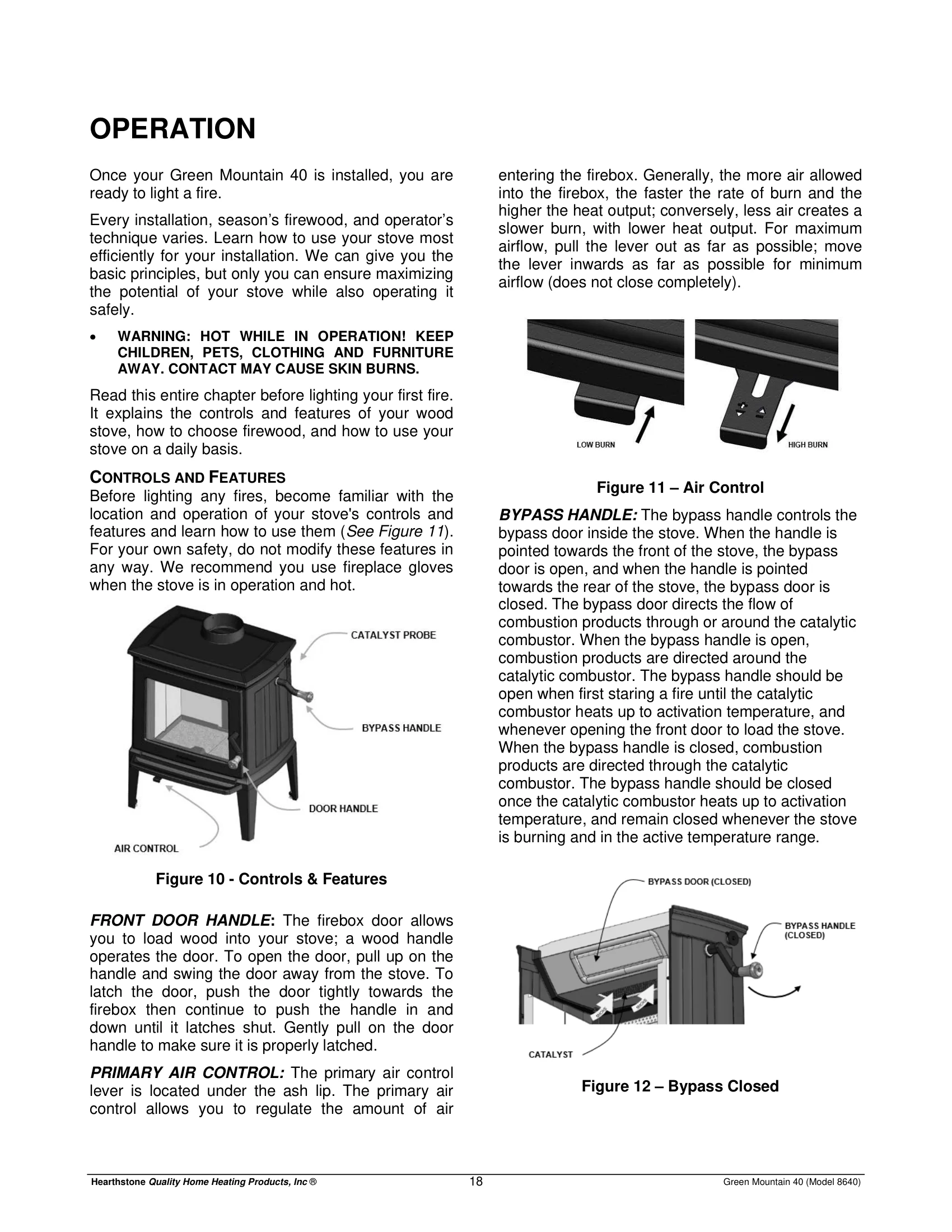 ハースストーン GREENMOUNTAIN40_EPA WOOD STOVE PI 20149 NON CBI 技術資料 176ページ目