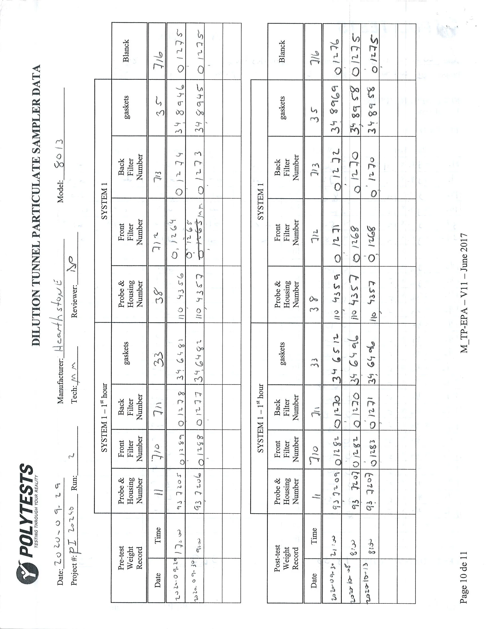 ハースストーン HEARTHSTONE MANSFIELD 8013 EPA REPORT 技術資料 60ページ目