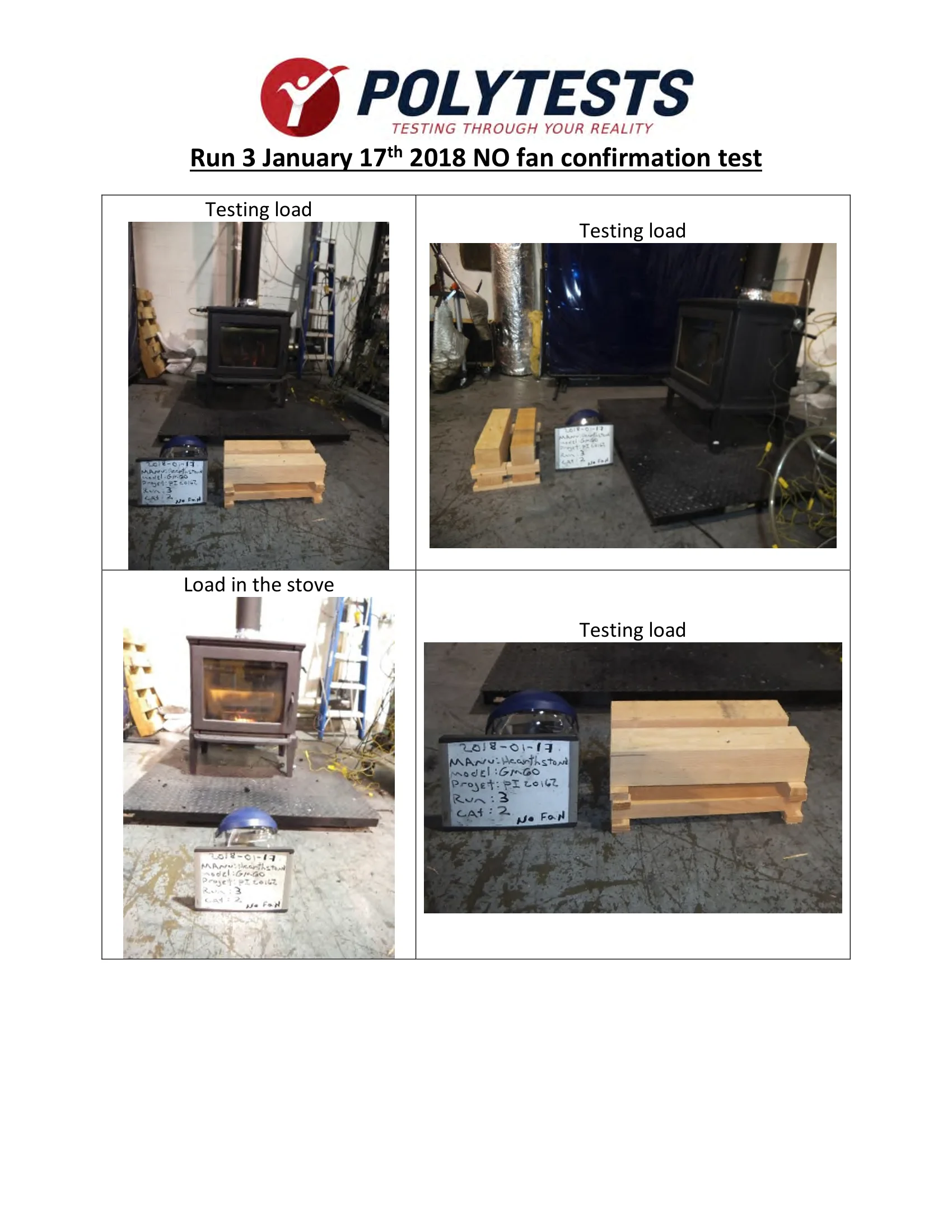 ハースストーン HEARTHSTONE SHELBURNE II 8372 WOOD STOVE EPA REPORT 技術資料 260ページ目