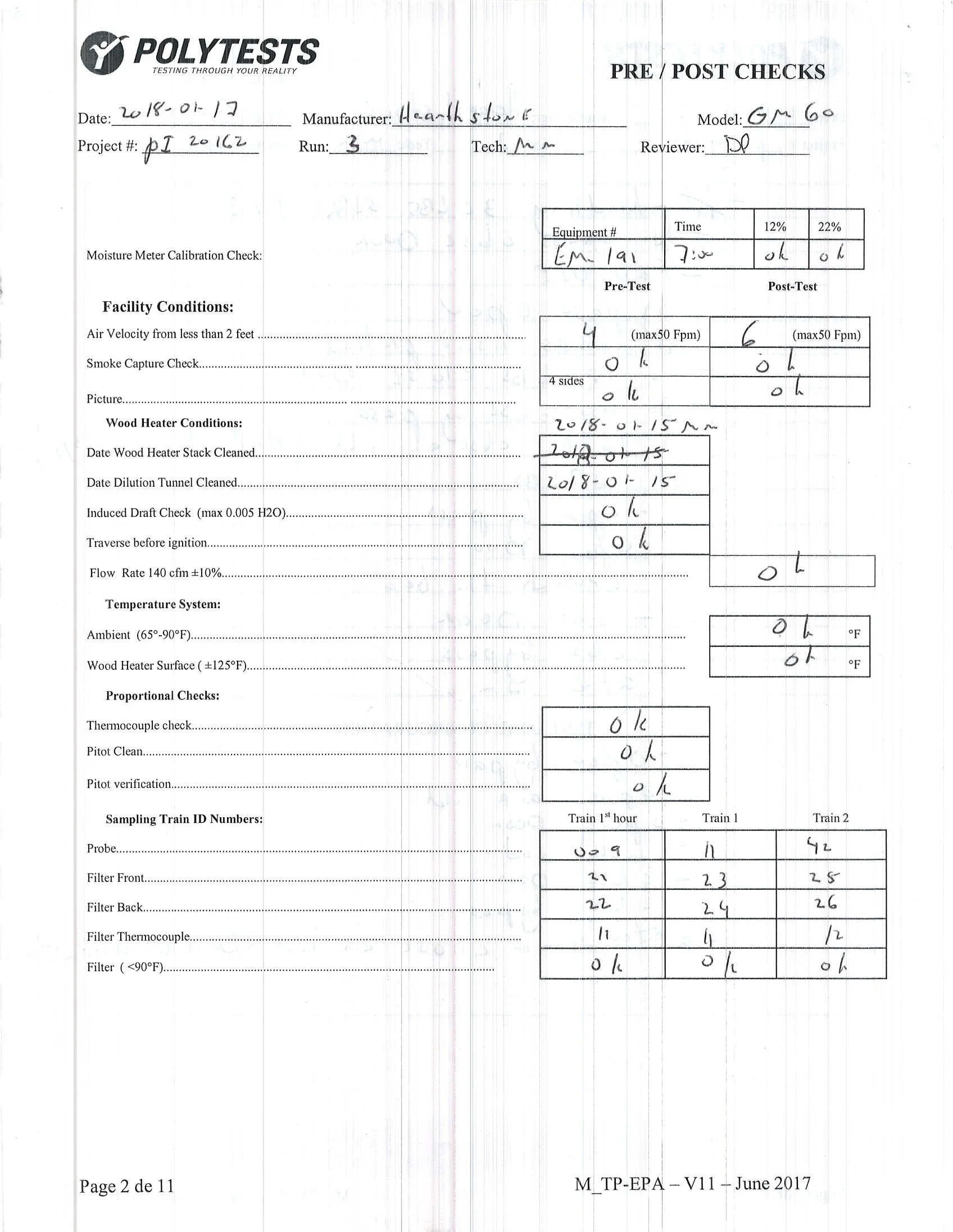 ハースストーン HEARTHSTONE SHELBURNE II 8372 WOOD STOVE EPA REPORT 技術資料 65ページ目
