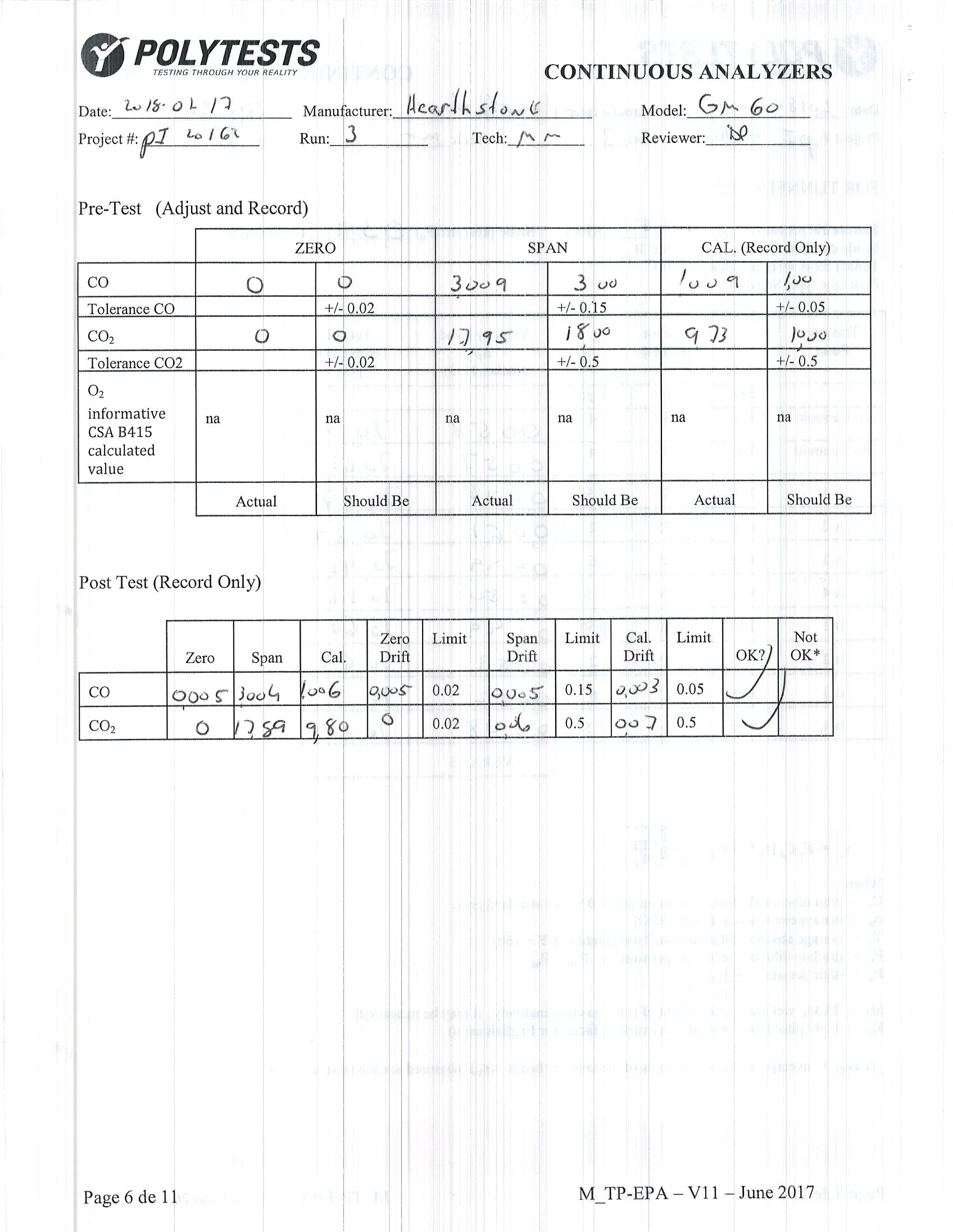 ハースストーン HEARTHSTONE SHELBURNE II 8372 WOOD STOVE EPA REPORT 技術資料 69ページ目