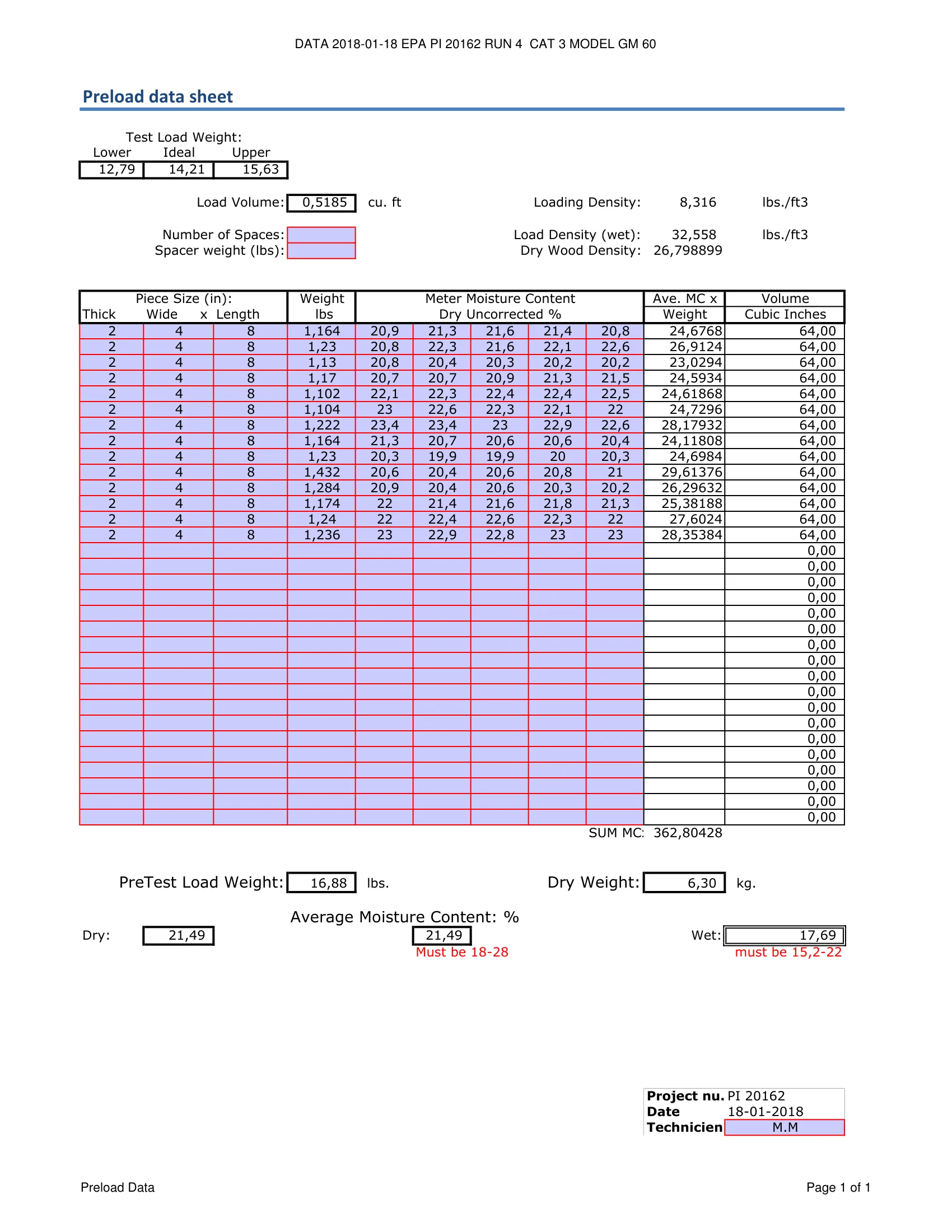 ハースストーン HEARTHSTONE SHELBURNE II 8372 WOOD STOVE EPA REPORT 技術資料 76ページ目
