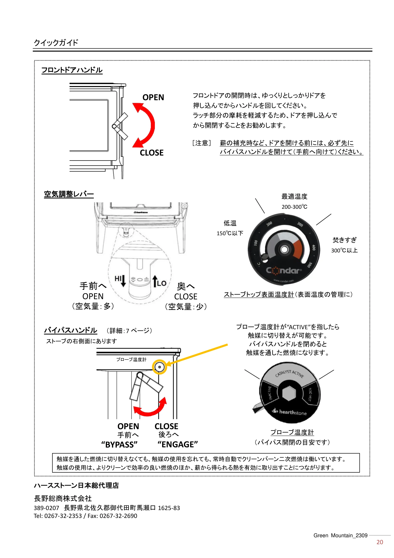 ハースストーン MANUAL TH_グリーンマウンテン_2309 技術資料 20ページ目