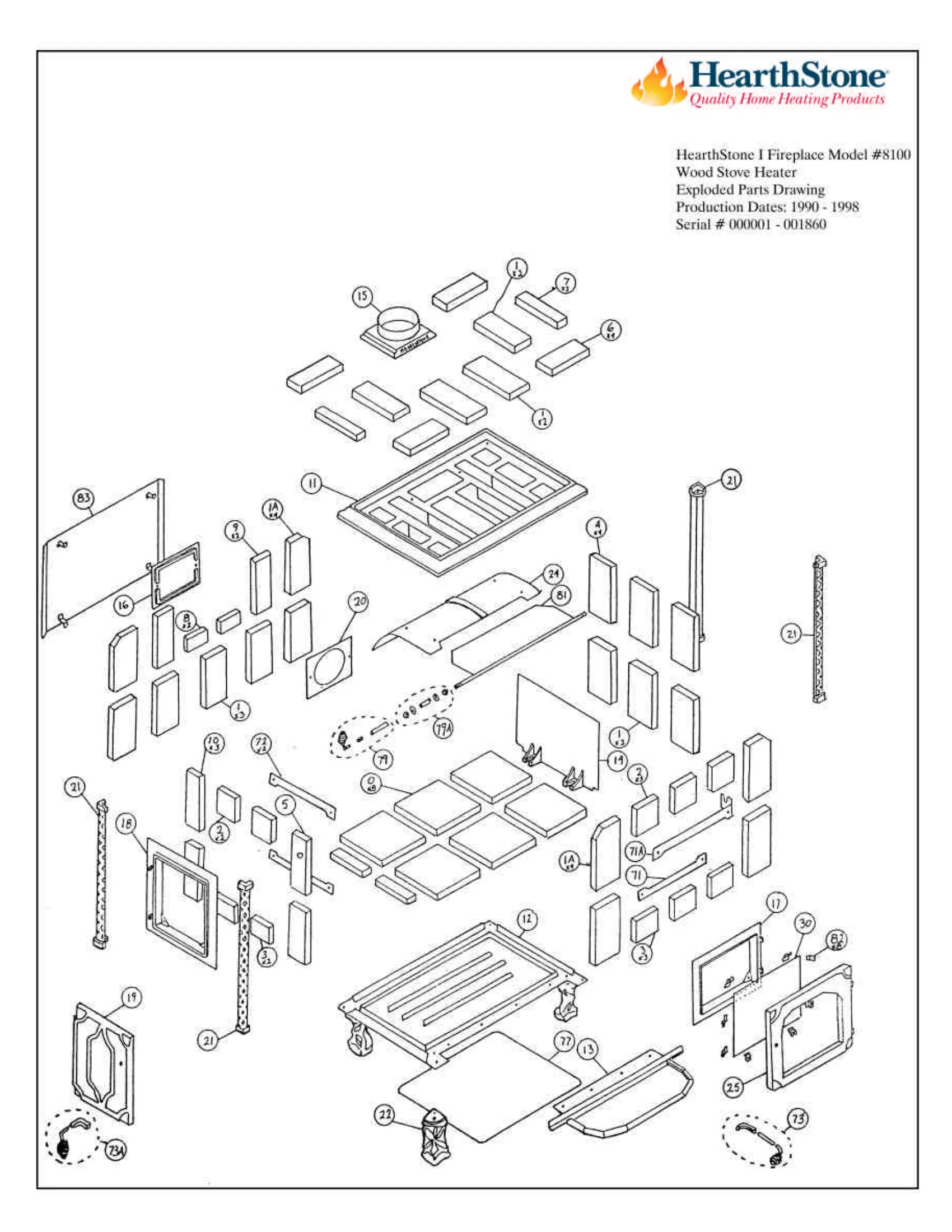 ハースストーン PARTS TENKAIZU H I_030619 技術資料 1ページ目