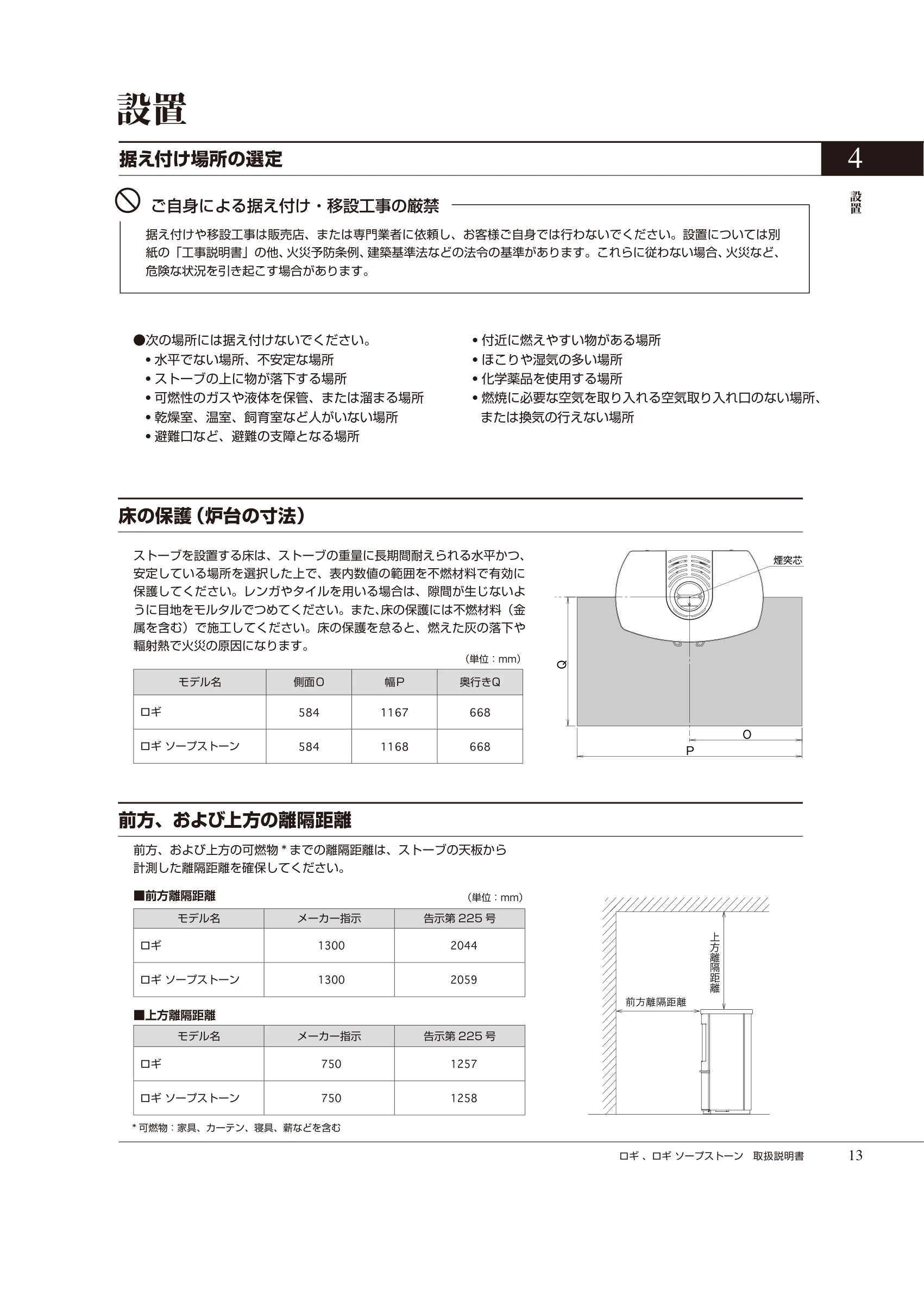 HETA（ヒタ） LOGI（2025年版） 取扱説明書 13ページ目