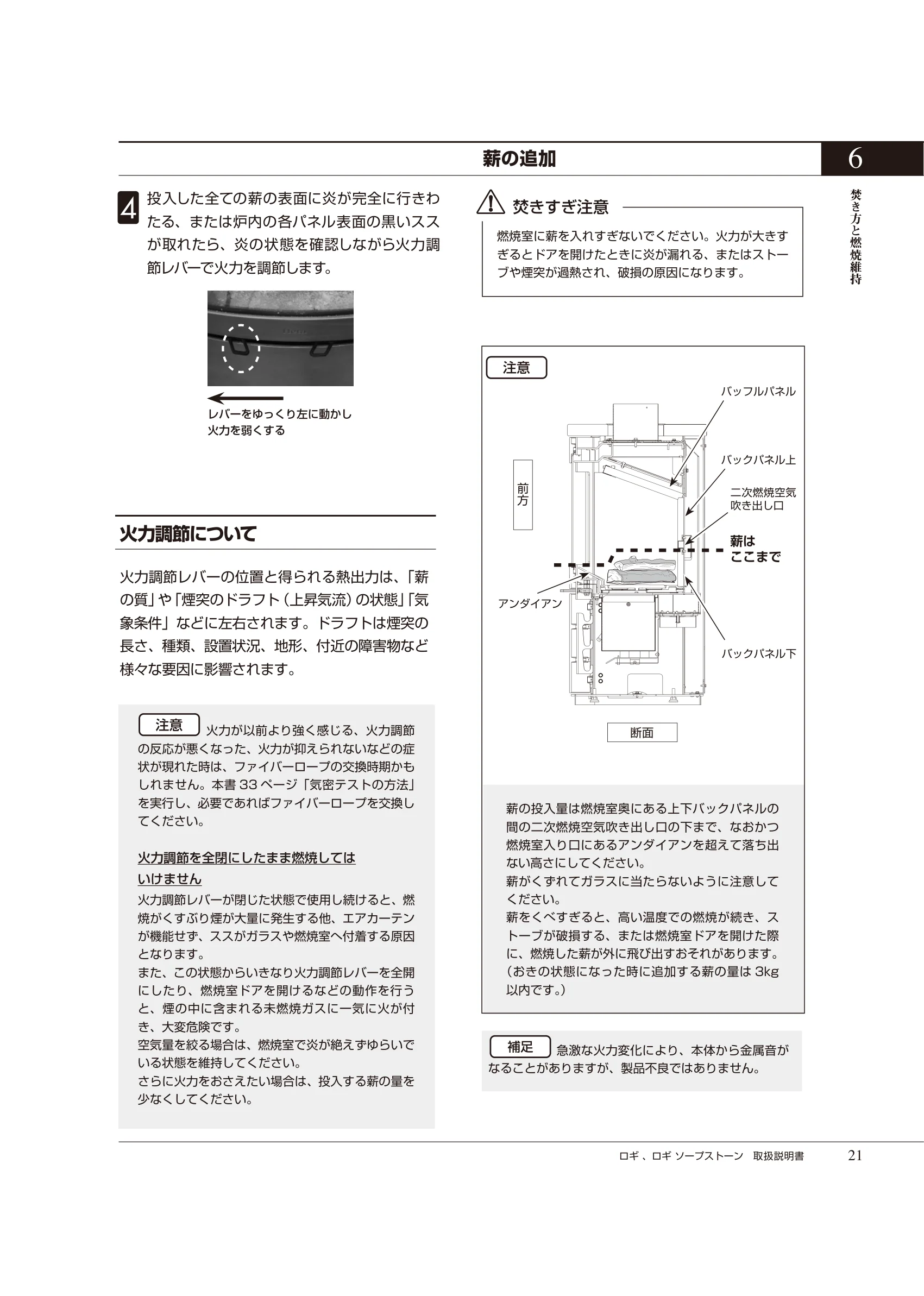 HETA（ヒタ） LOGI（2025年版） 取扱説明書 21ページ目