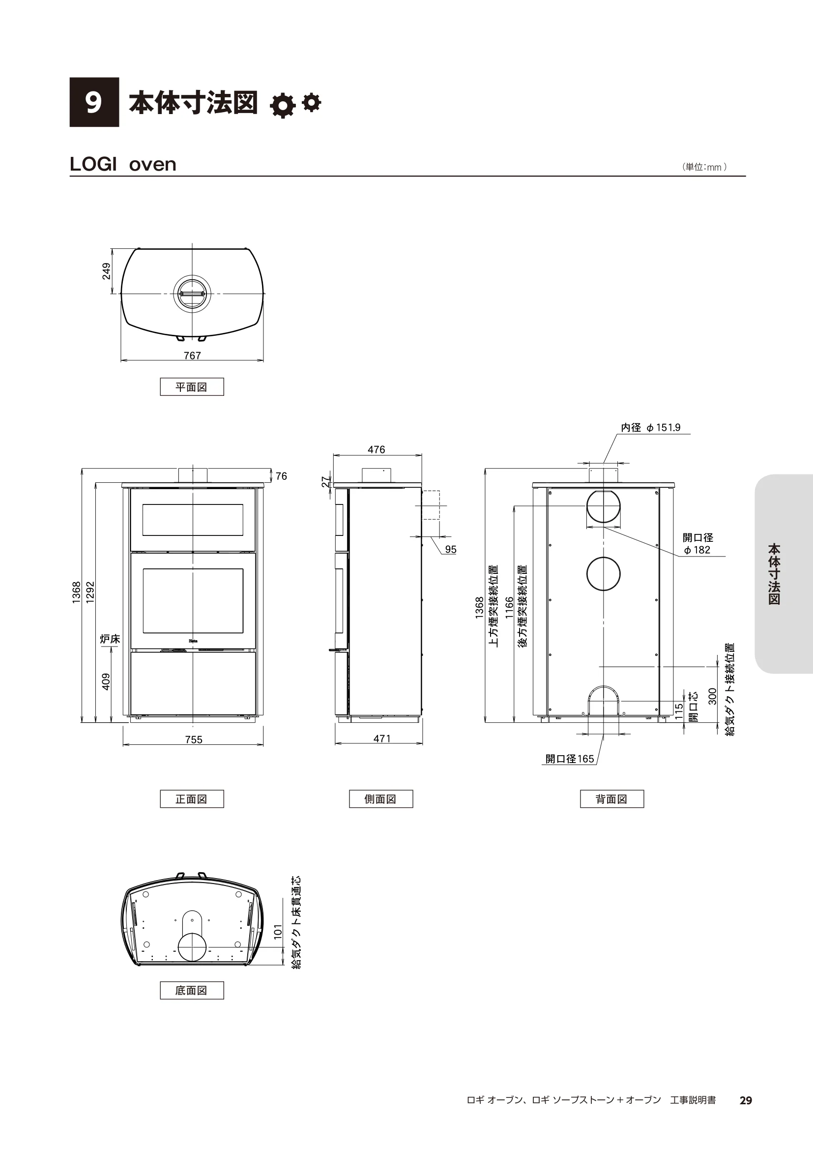 HETA（ヒタ） LOGI OVEN（2022年版） 取扱説明書 29ページ目