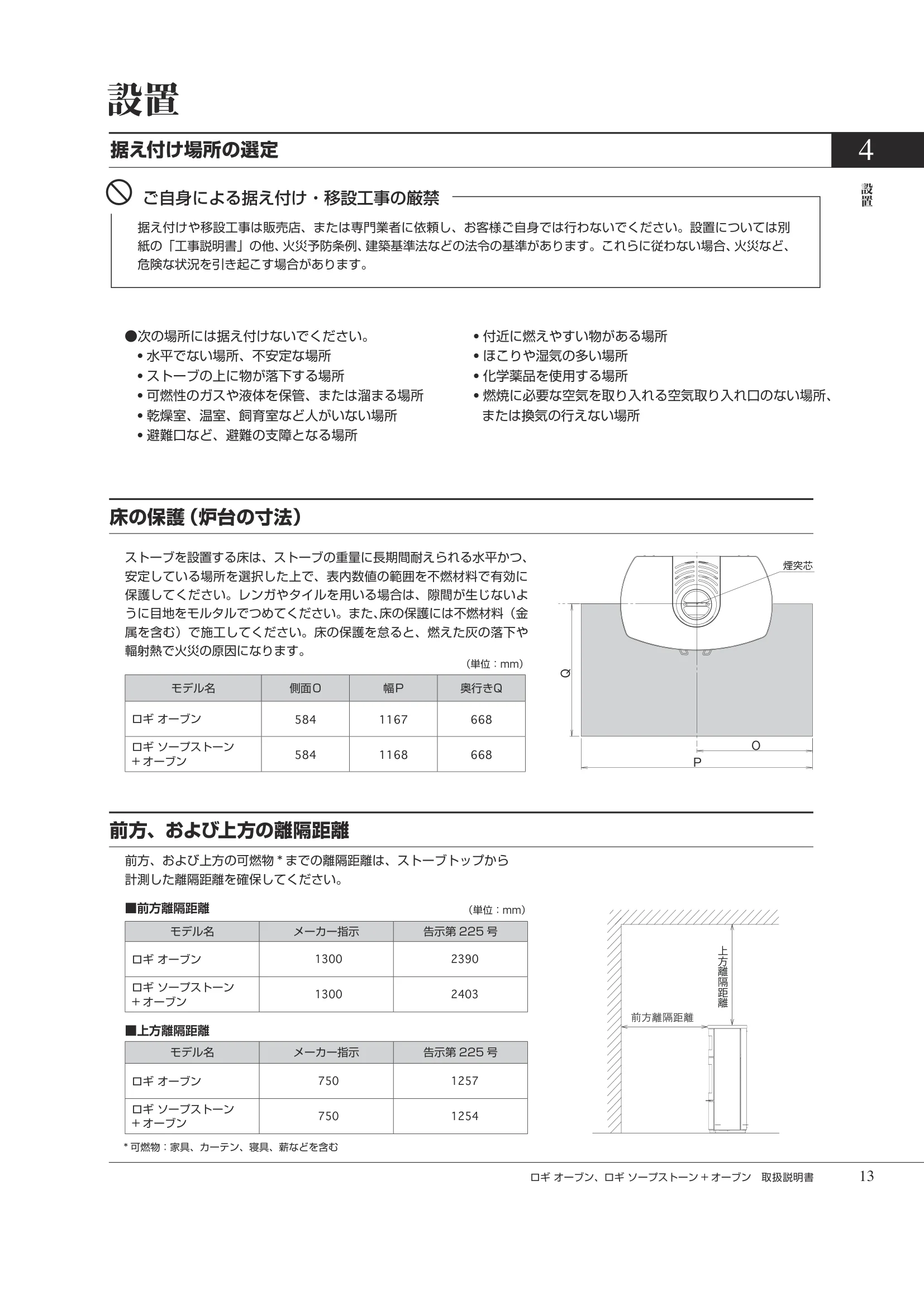 HETA（ヒタ） LOGI OVEN（2026年版） 取扱説明書 13ページ目