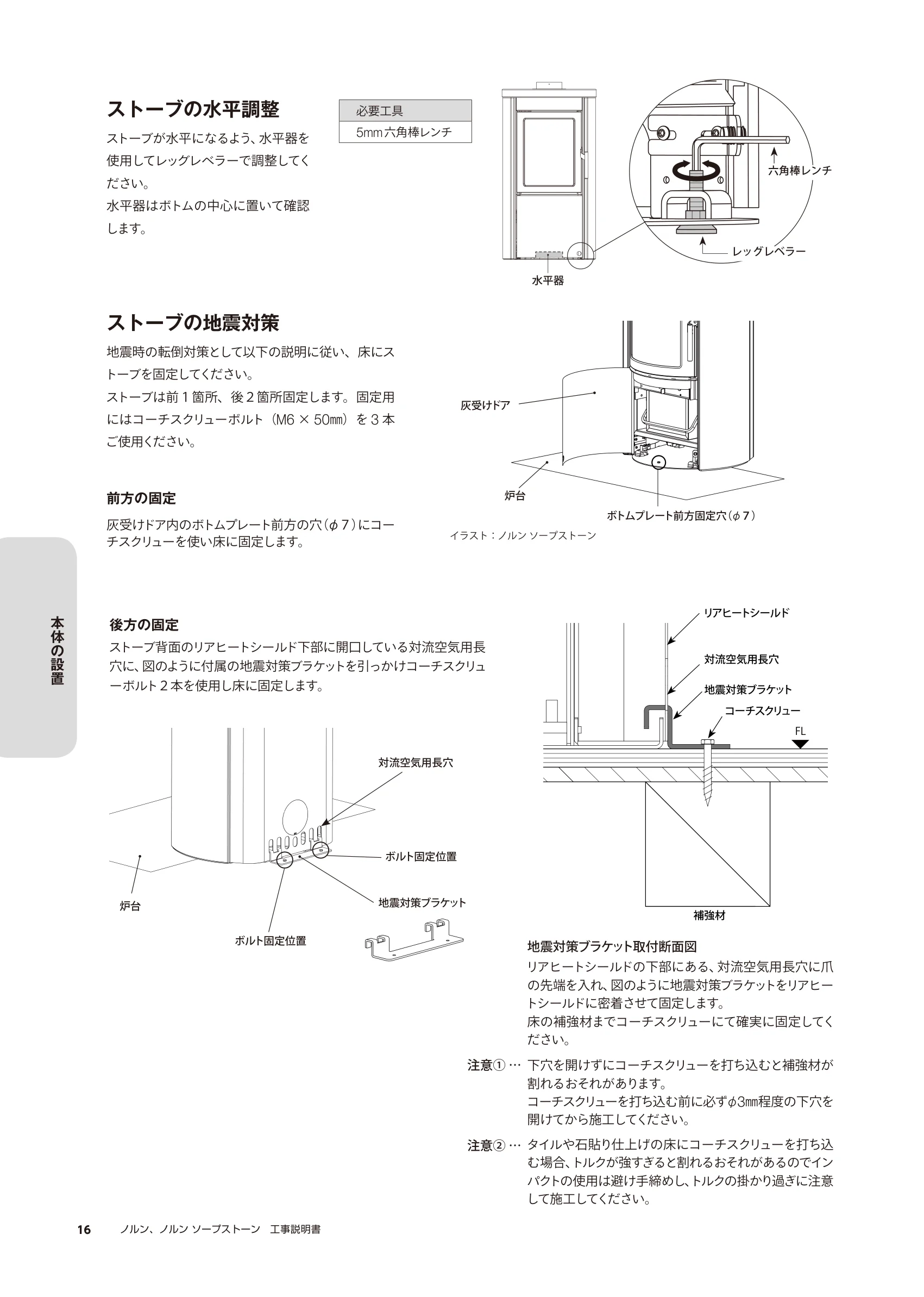HETA（ヒタ） NORN（2025年版） 取扱説明書 16ページ目