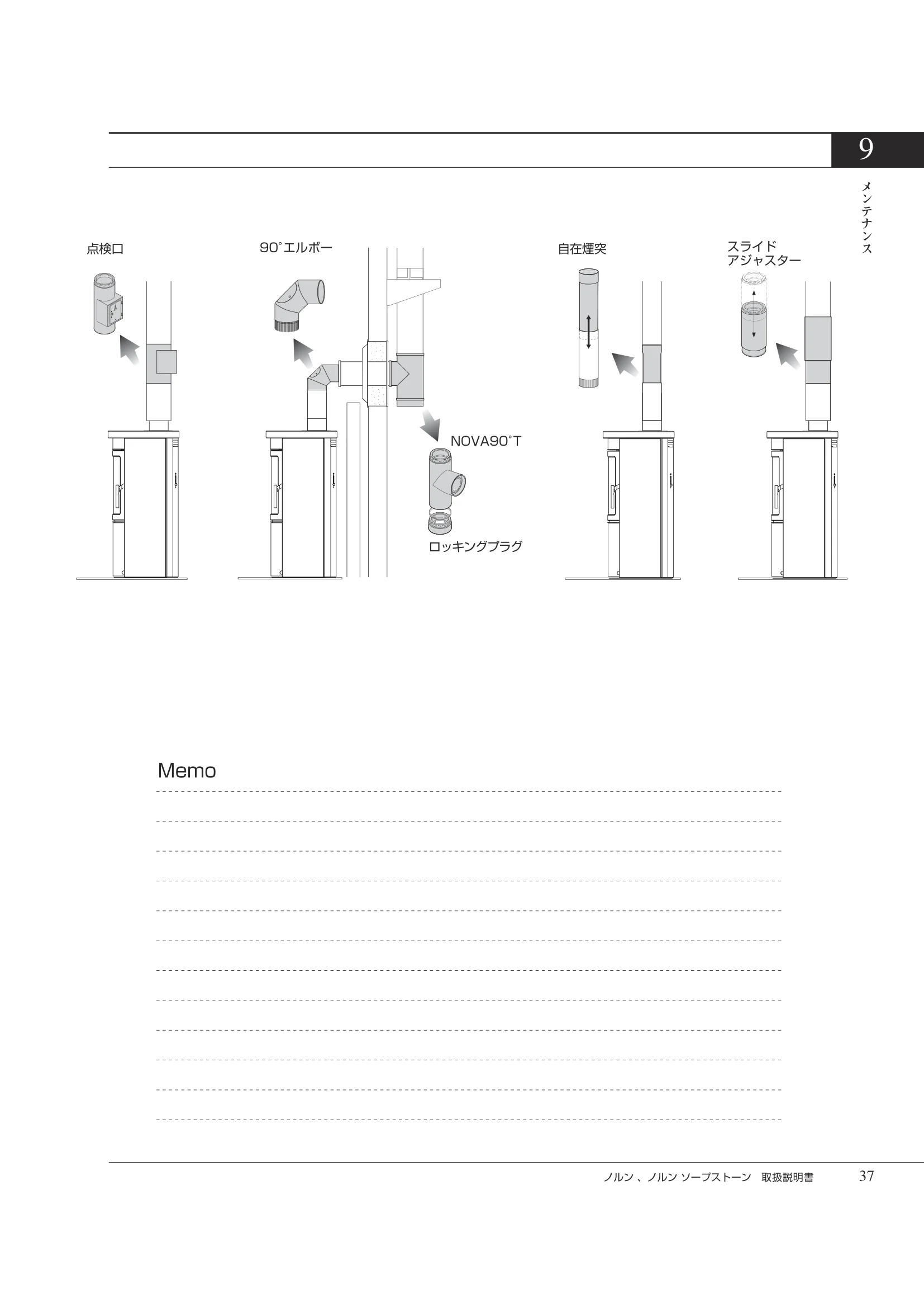 HETA（ヒタ） NORN（2026年版） 取扱説明書 37ページ目