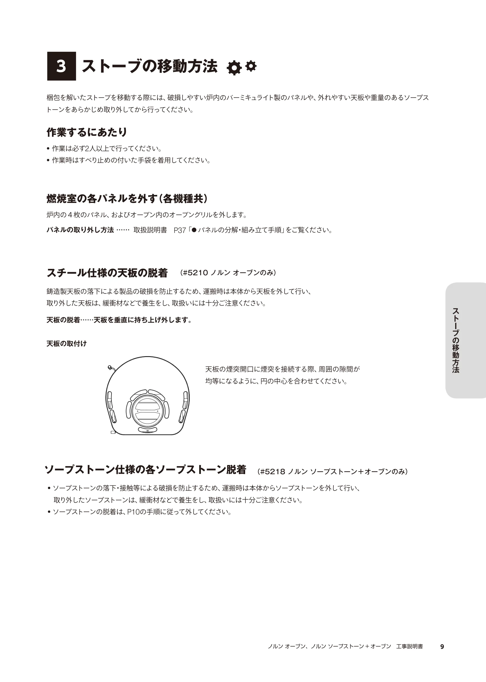 HETA（ヒタ） NORN OVEN KOJI（2023年版） 説明書 9ページ目