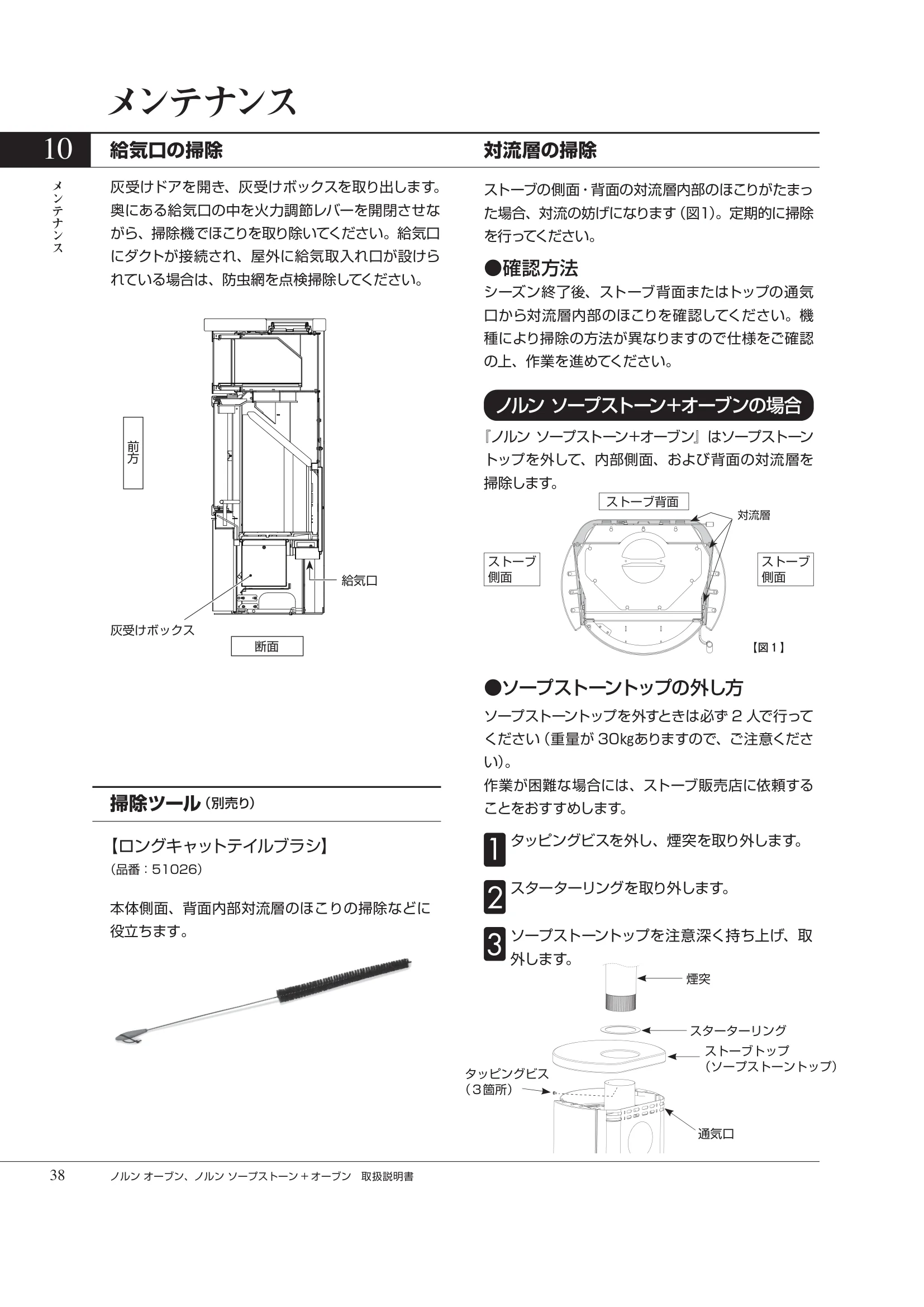 HETA（ヒタ） NORN OVEN（2026年版） 取扱説明書 38ページ目