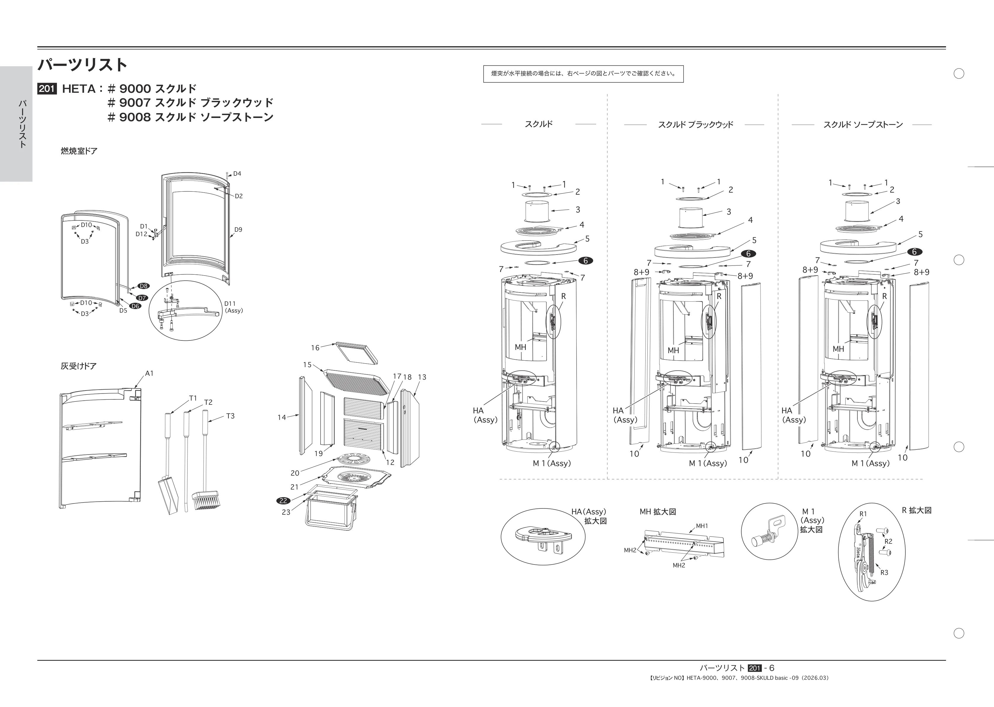 HETA（ヒタ） PARTS SOUGOU 2026 03 技術資料 6ページ目