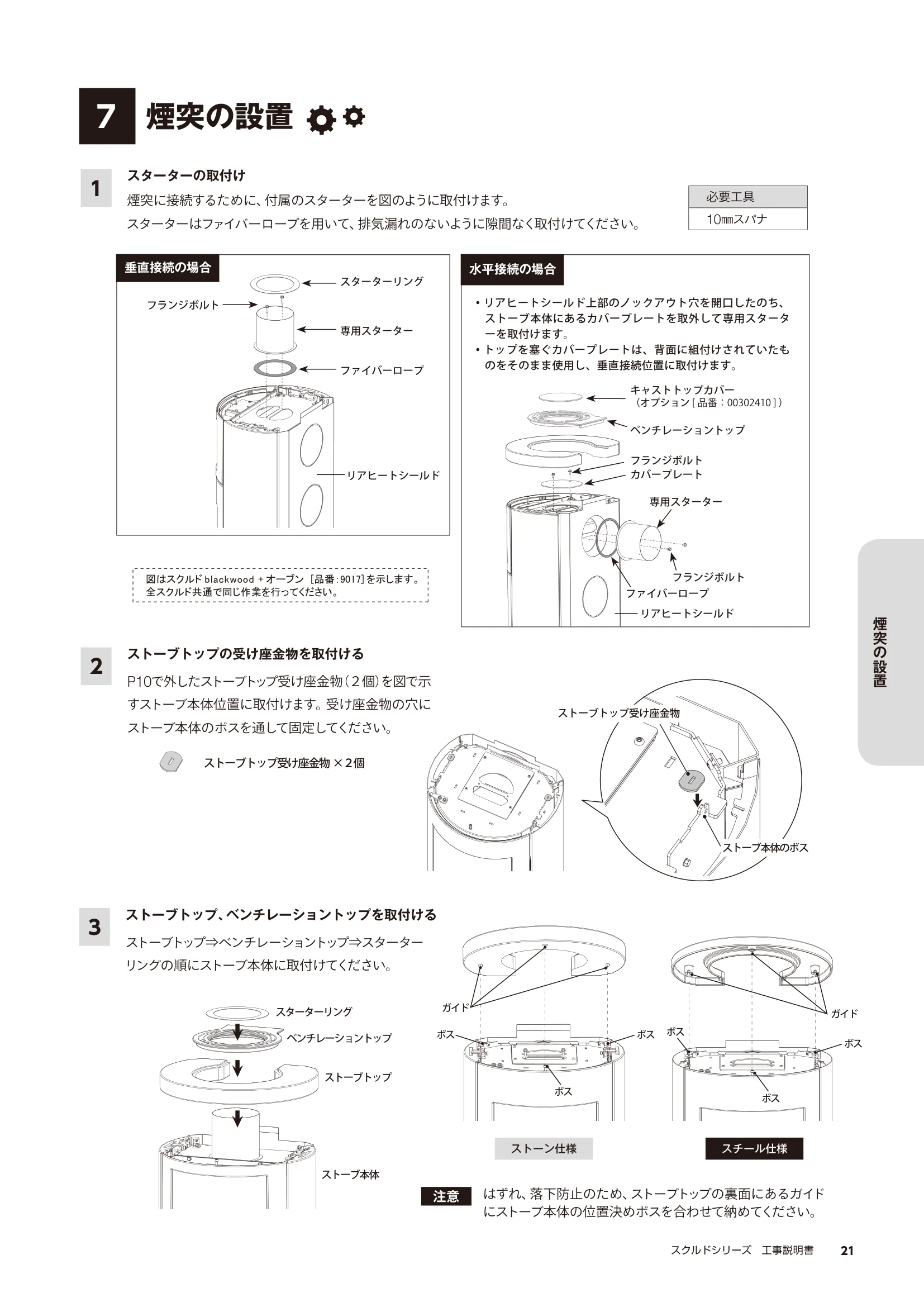 HETA（ヒタ） SKULD KOJI（2023年版） 説明書 21ページ目