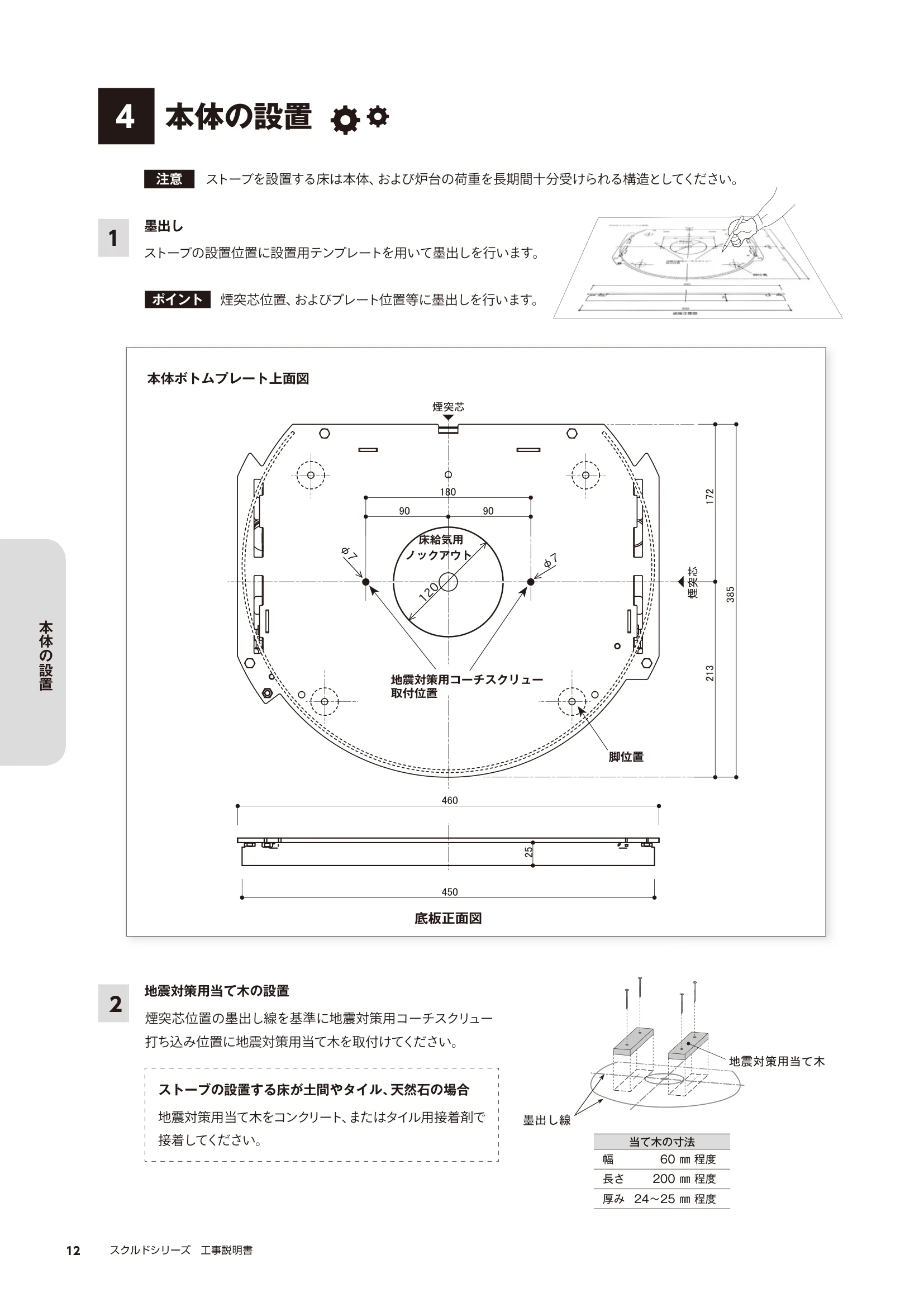 HETA（ヒタ） SKULD（2023年版） 取扱説明書 12ページ目