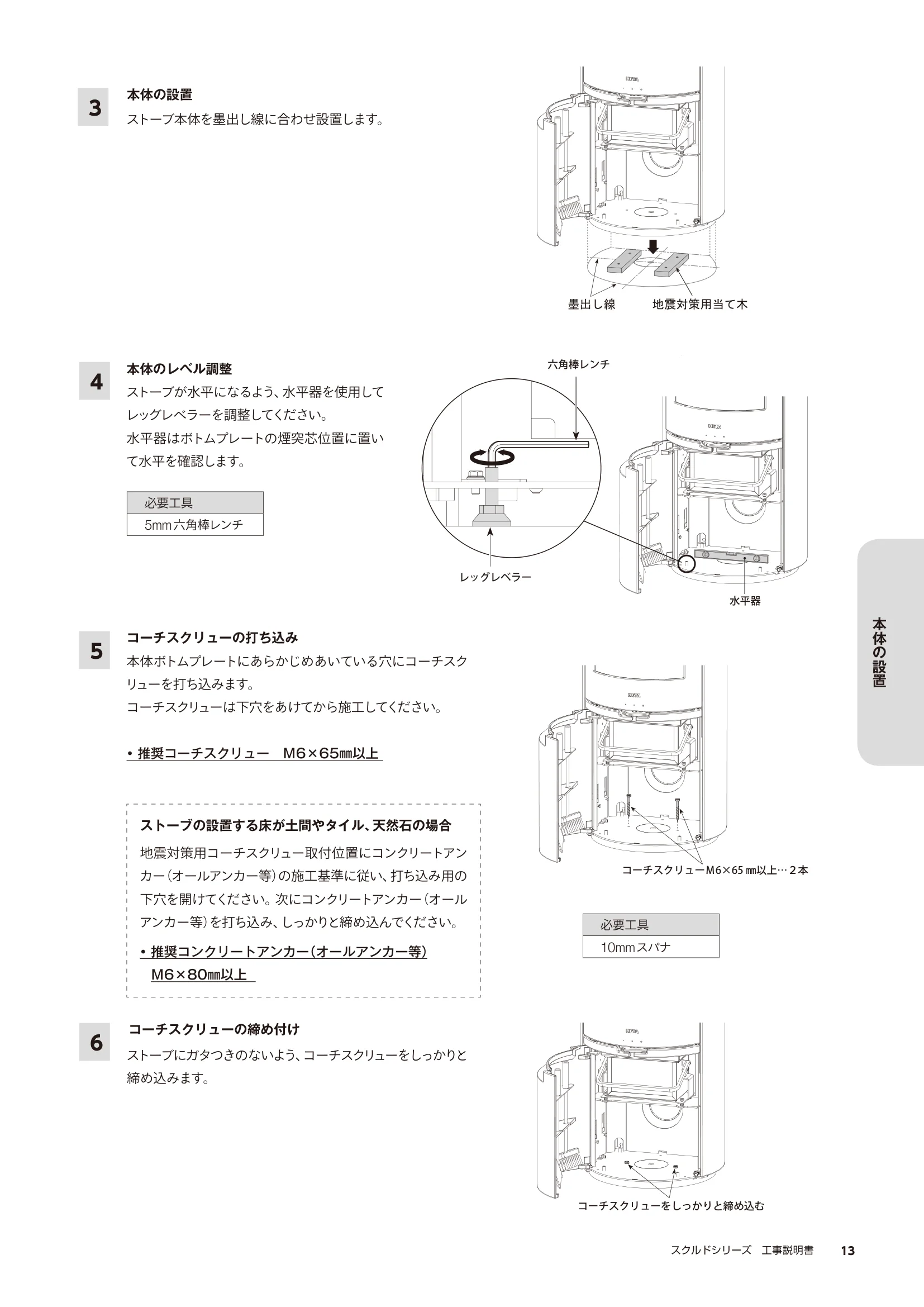 HETA（ヒタ） SKULD（2023年版） 取扱説明書 13ページ目