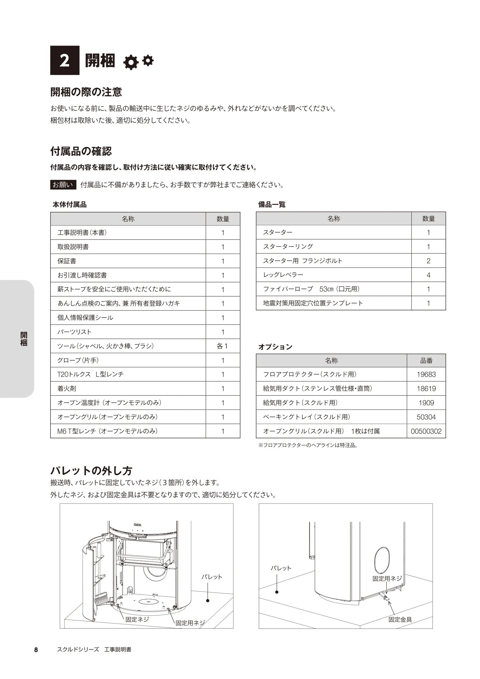 HETA（ヒタ） SKULD（2023年版） 取扱説明書 8ページ目