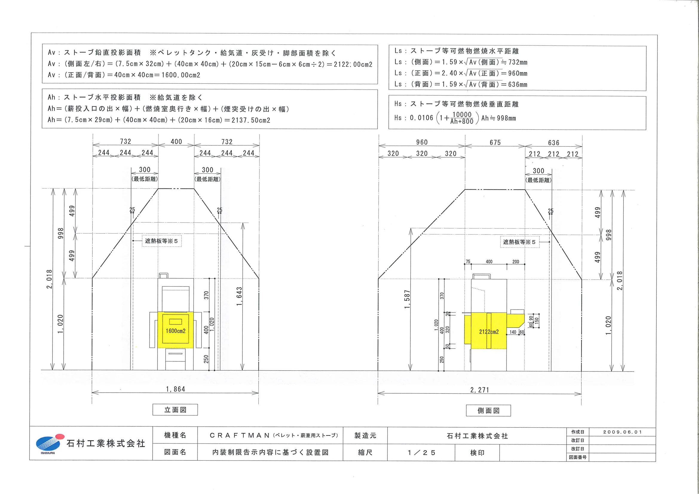 石村工業 PW2 SECCHI RITSUMEN 技術資料